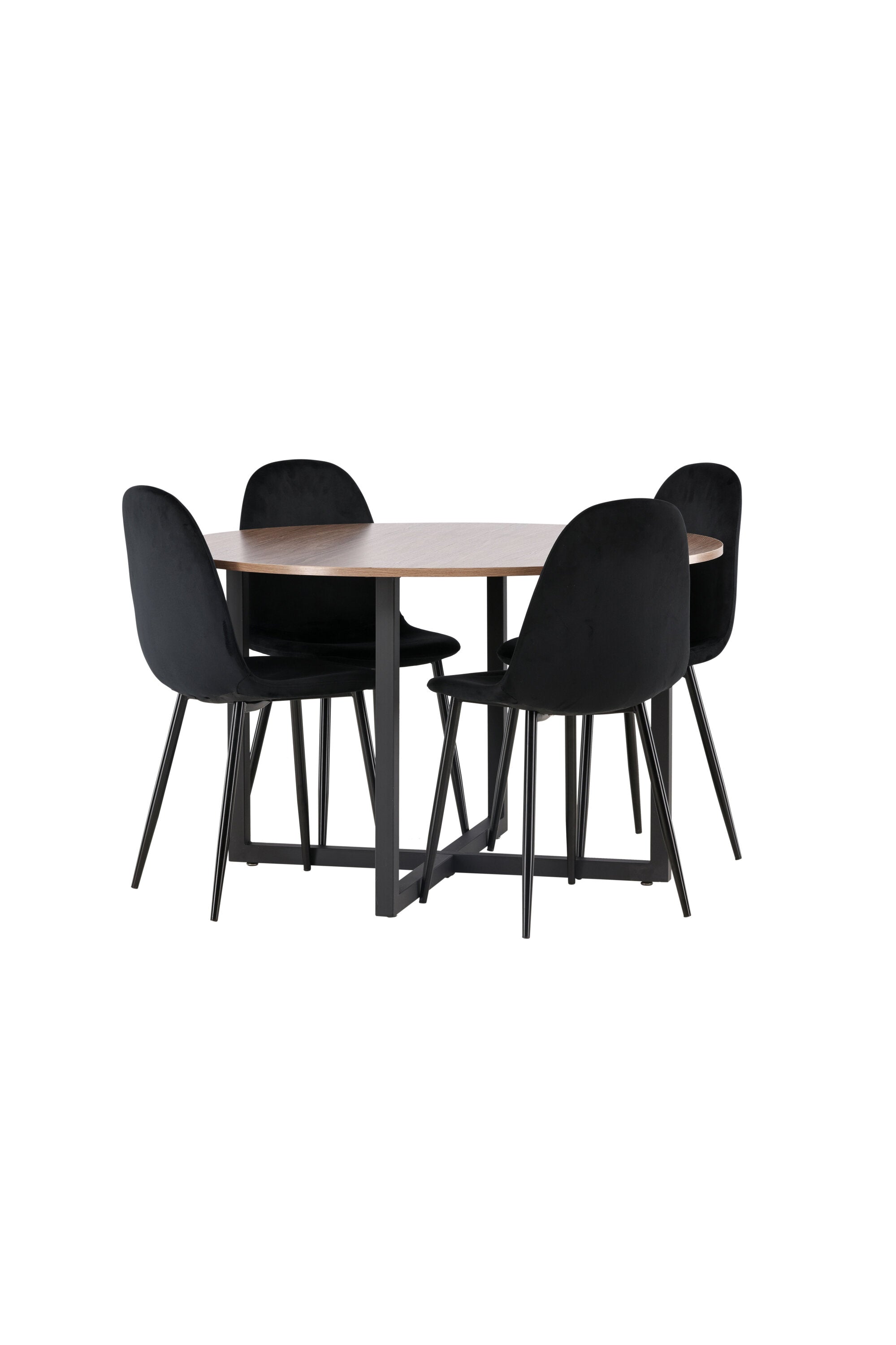 Matgrupp Durango med 4st matstolar Polar-GR Dining Set-Venture Home-peaceofhome.se