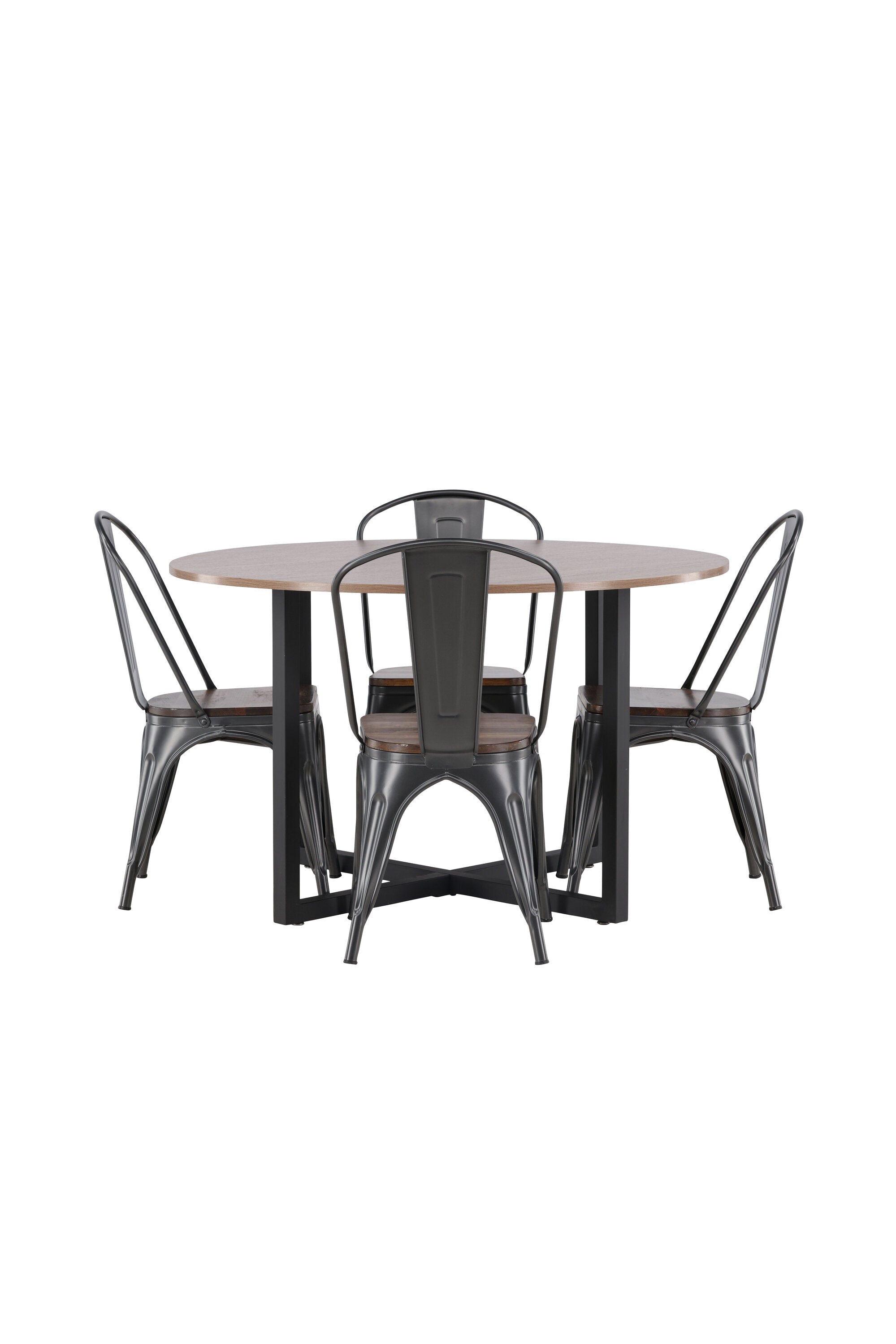 Matgrupp Durango med 4st matstolar Tempe-GR Dining Set-Venture Home-peaceofhome.se