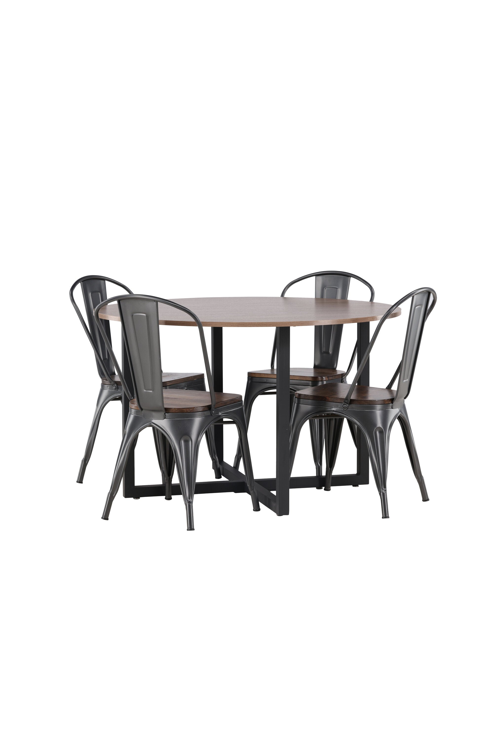 Matgrupp Durango med 4st matstolar Tempe-GR Dining Set-Venture Home-peaceofhome.se