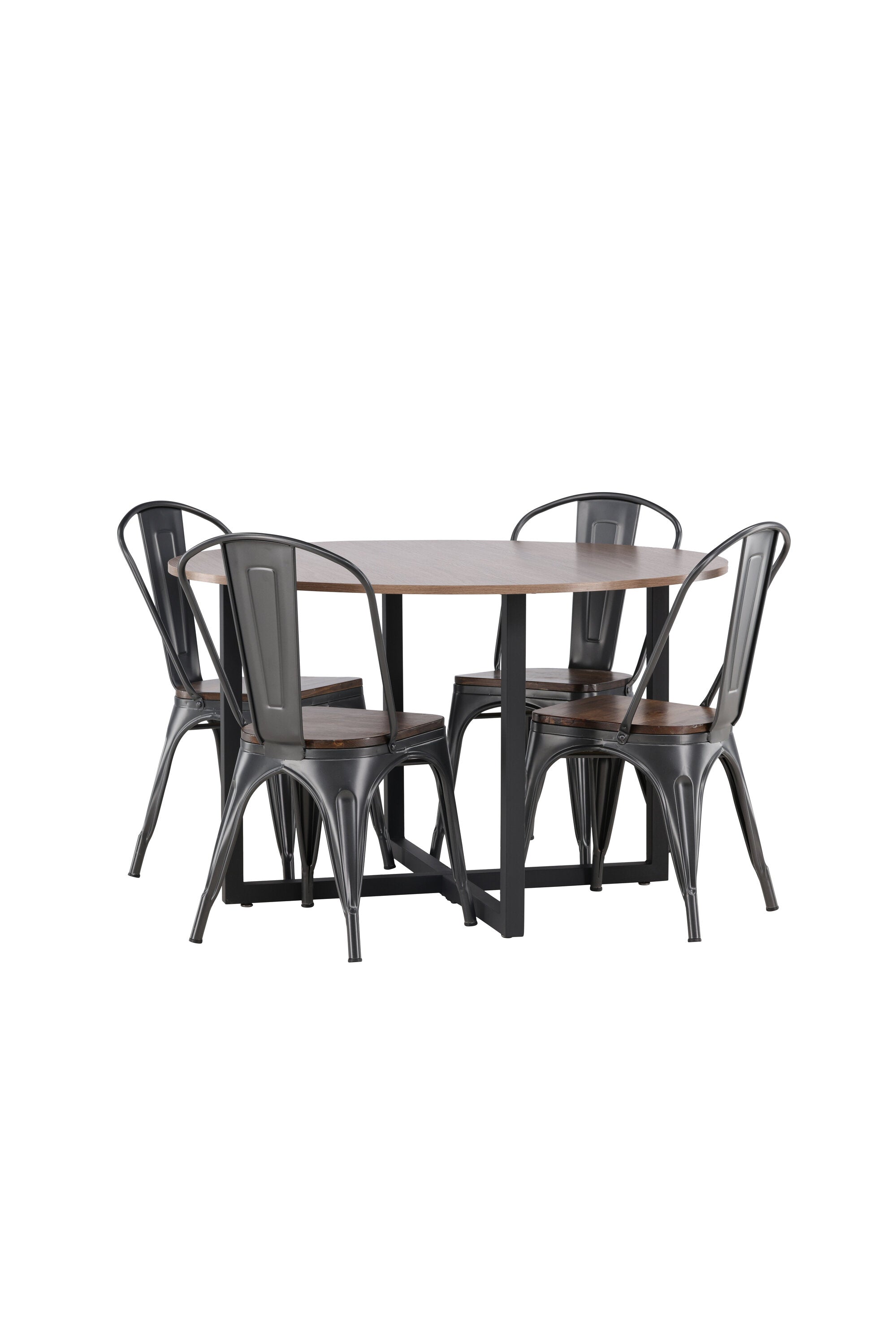 Matgrupp Durango med 4st matstolar Tempe-GR Dining Set-Venture Home-peaceofhome.se