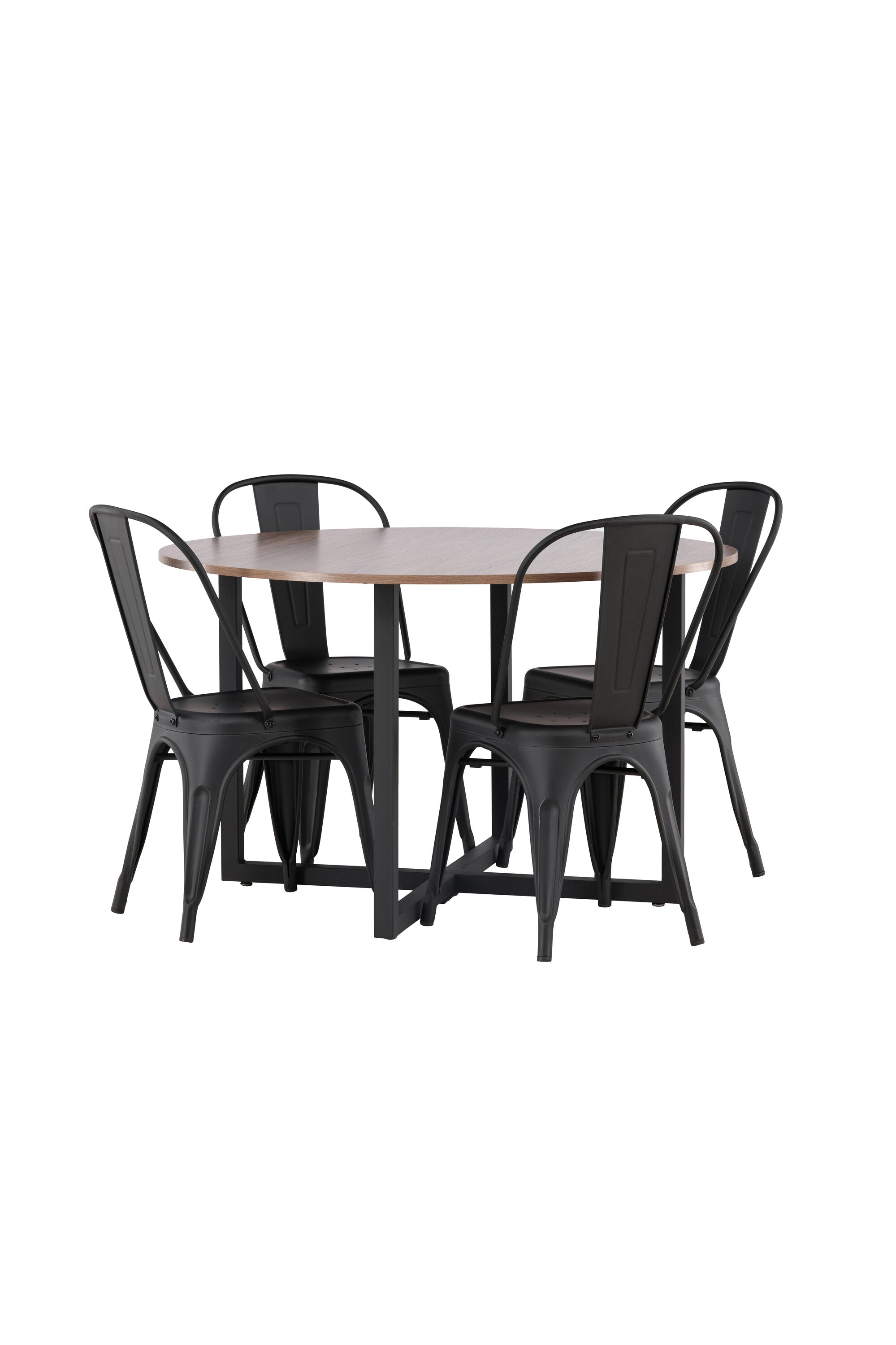 Matgrupp Durango med 4st matstolar Tempe-GR Dining Set-Venture Home-peaceofhome.se