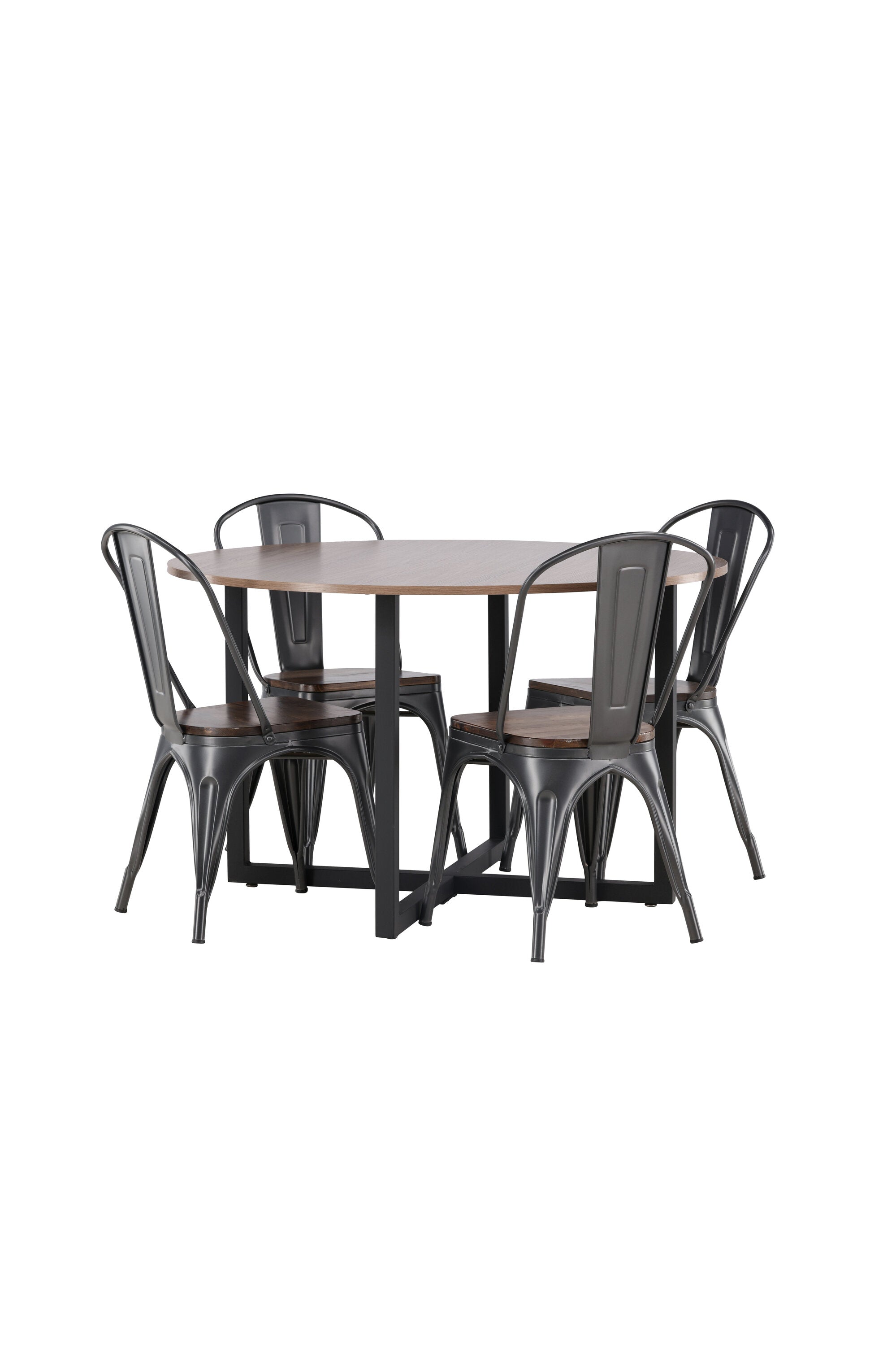 Matgrupp Durango med 4st matstolar Tempe-GR Dining Set-Venture Home-peaceofhome.se