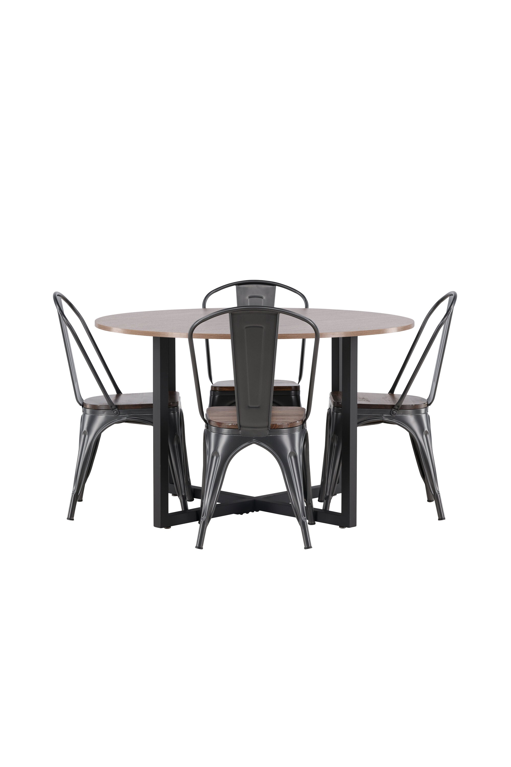 Matgrupp Durango med 4st matstolar Tempe-GR Dining Set-Venture Home-peaceofhome.se