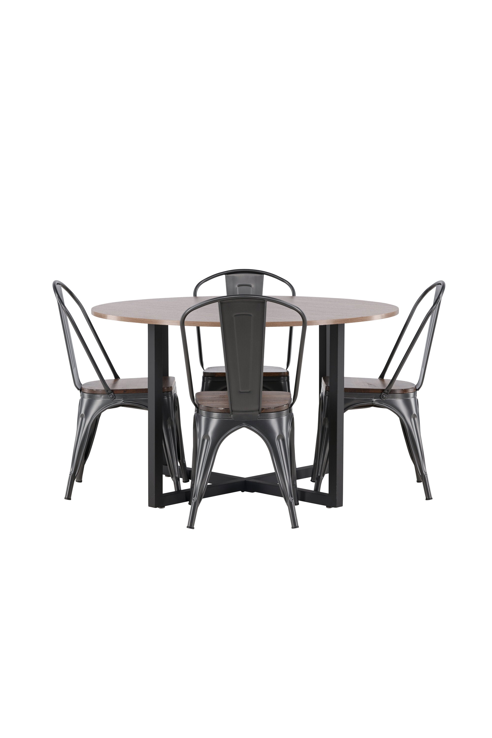 Matgrupp Durango med 4st matstolar Tempe-GR Dining Set-Venture Home-peaceofhome.se