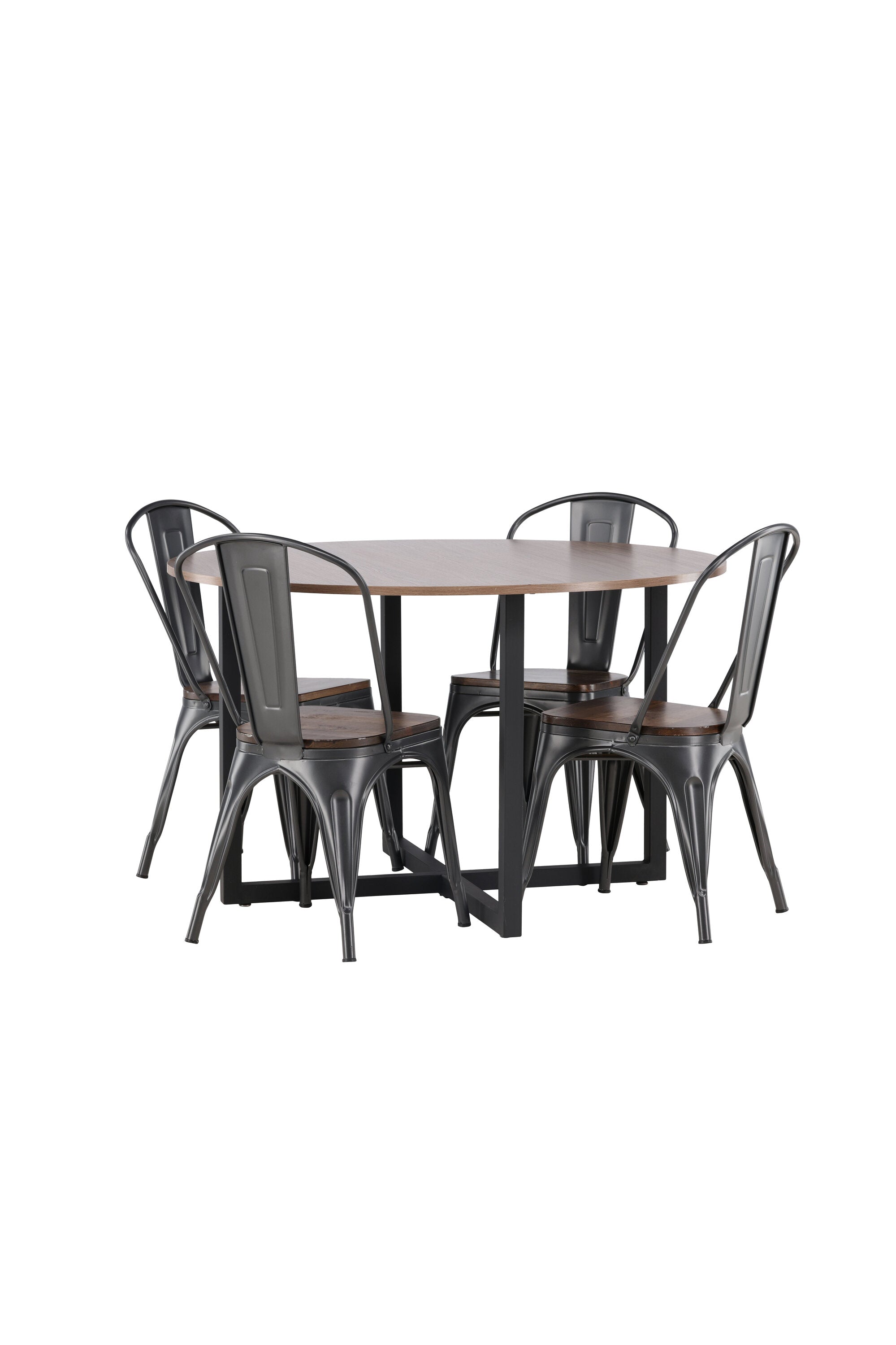 Matgrupp Durango med 4st matstolar Tempe-GR Dining Set-Venture Home-peaceofhome.se