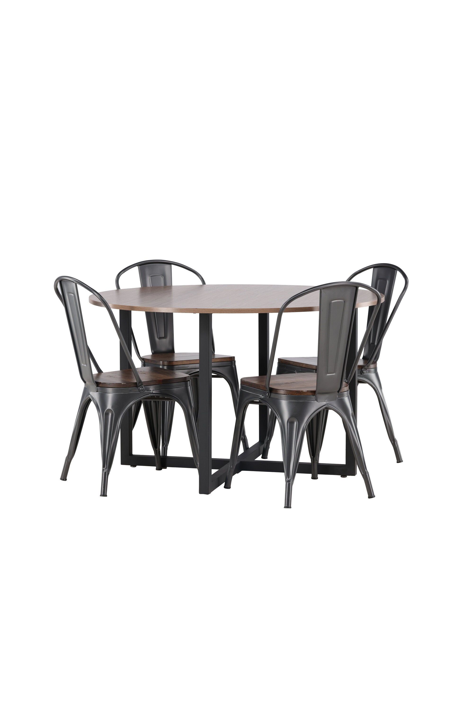 Matgrupp Durango med 4st matstolar Tempe-GR Dining Set-Venture Home-peaceofhome.se