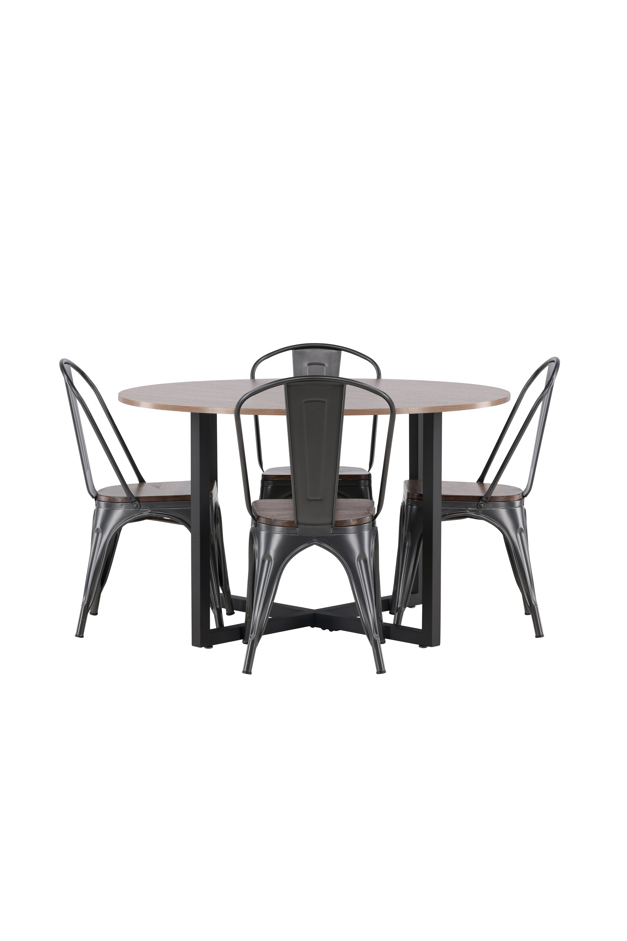 Matgrupp Durango med 4st matstolar Tempe-GR Dining Set-Venture Home-peaceofhome.se