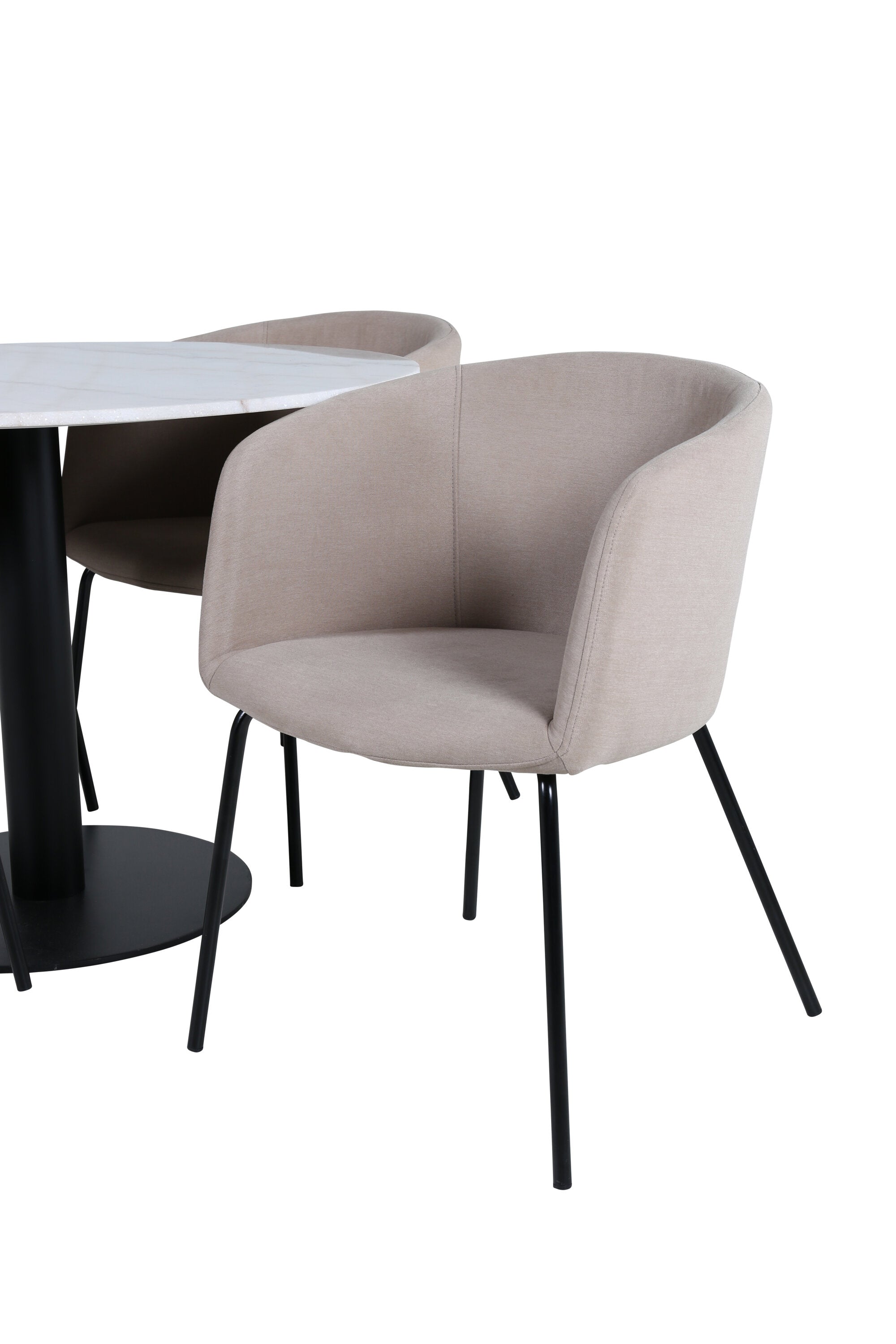 Matgrupp Estelle med stolarna Berit-GR Dining Set-Venture Home-peaceofhome.se