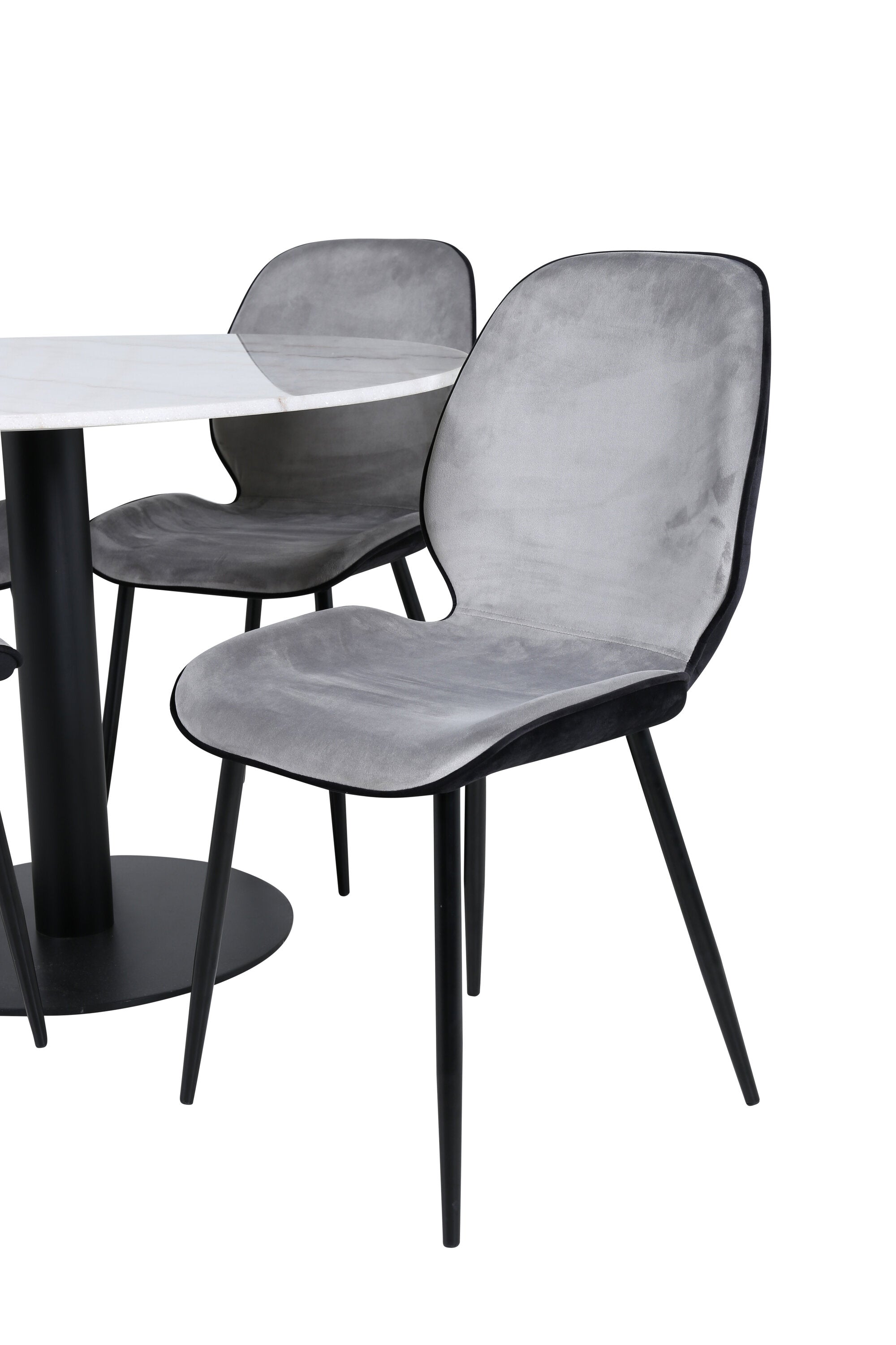 Matgrupp Estelle med stolarna Emma-GR Dining Set-Venture Home-peaceofhome.se