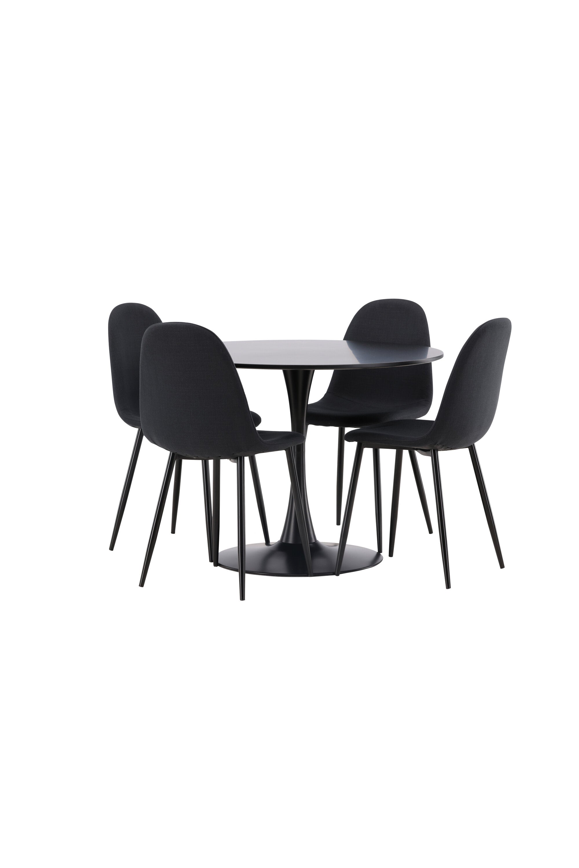 Matgrupp Glade med 4st matstolar Polar-GR Dining Set-Venture Home-peaceofhome.se