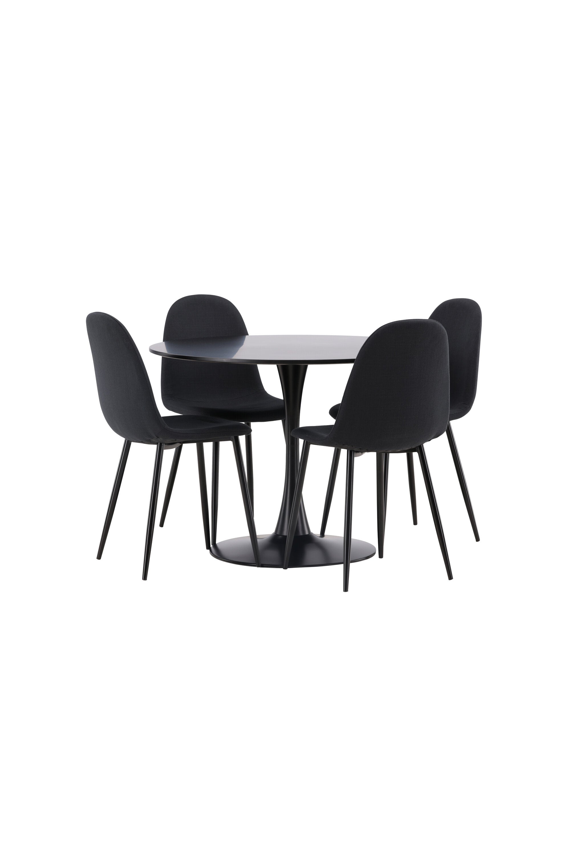 Matgrupp Glade med 4st matstolar Polar-GR Dining Set-Venture Home-peaceofhome.se