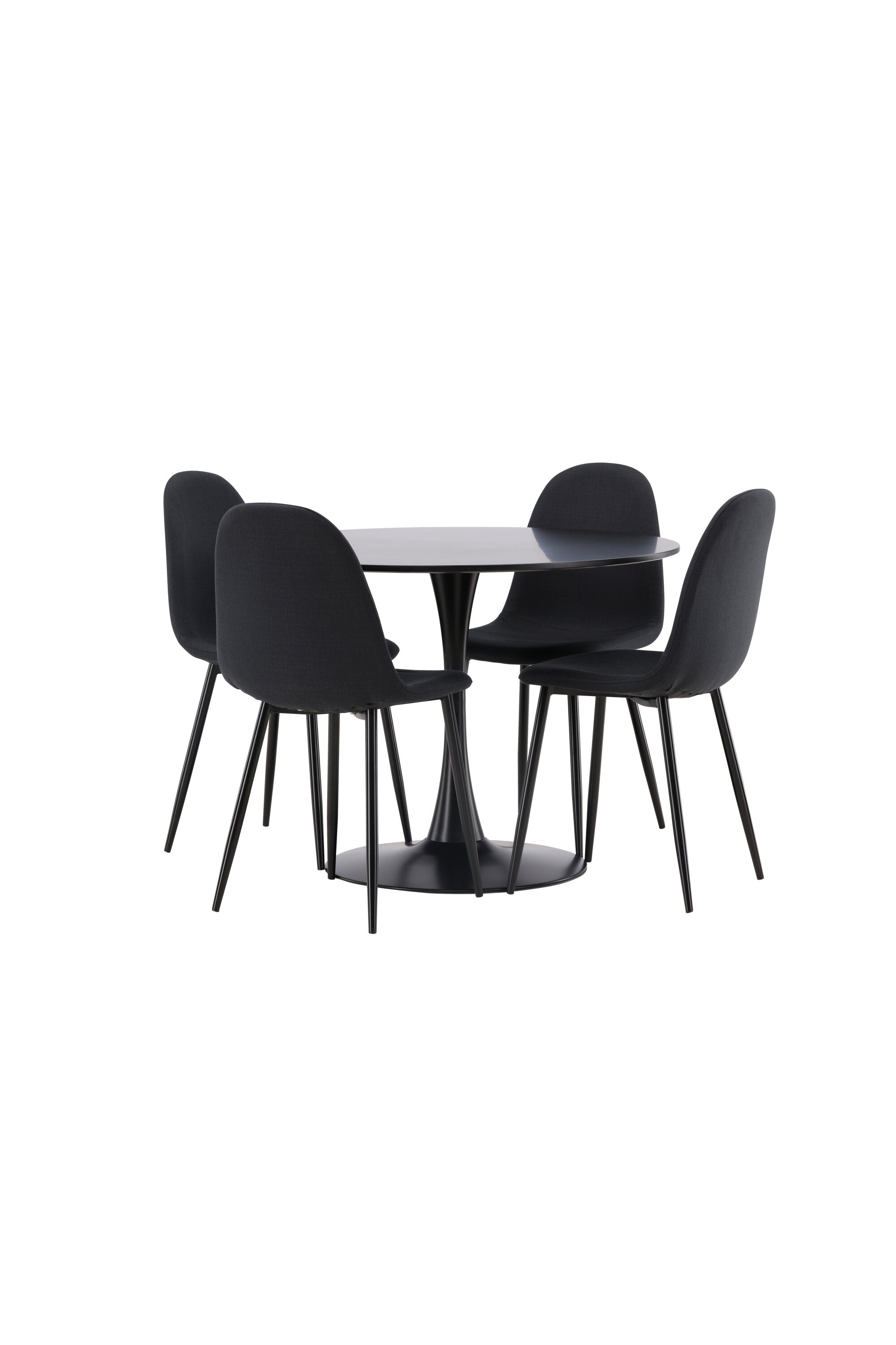 Matgrupp Glade med 4st matstolar Polar-GR Dining Set-Venture Home-peaceofhome.se