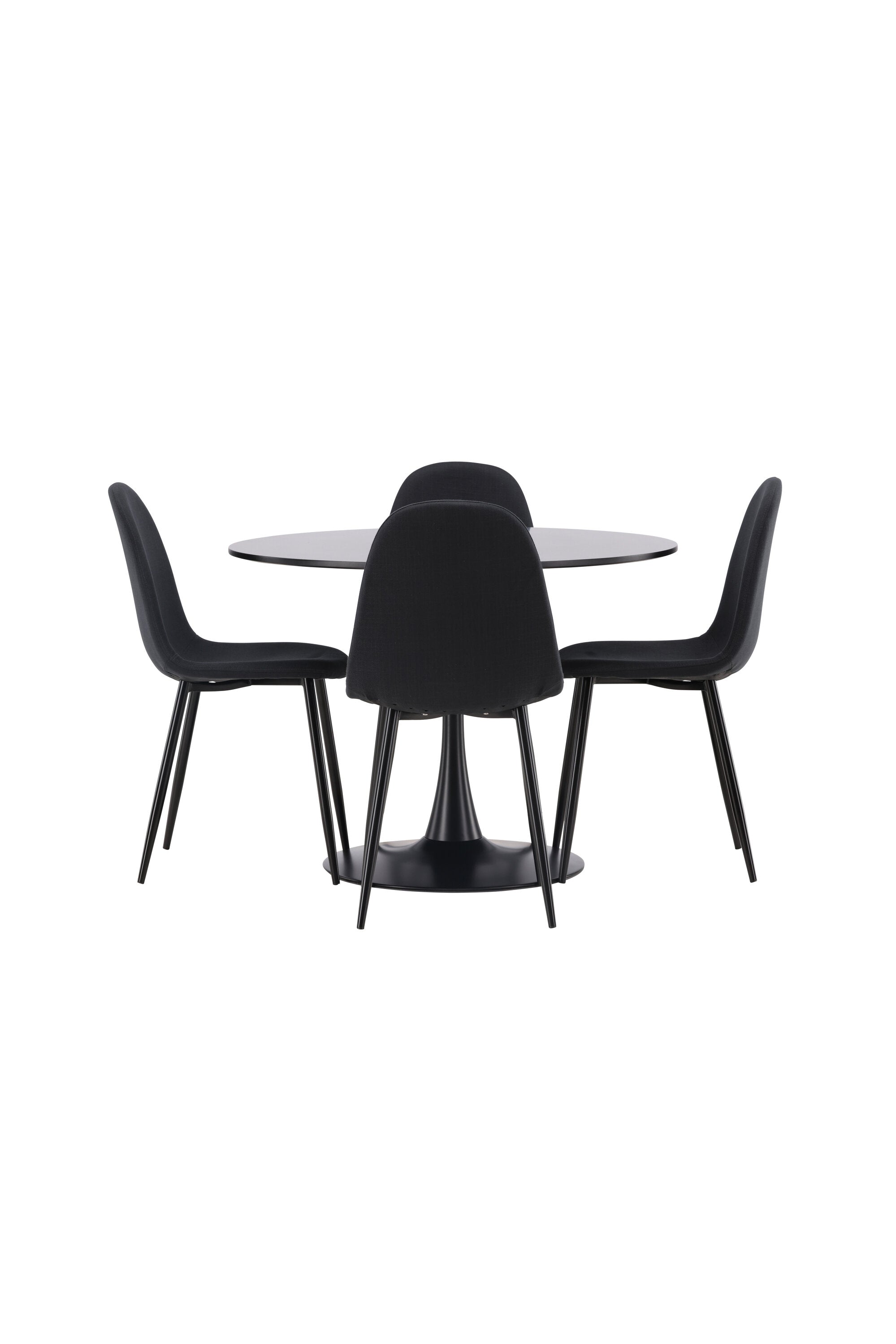 Matgrupp Glade med 4st matstolar Polar-GR Dining Set-Venture Home-peaceofhome.se