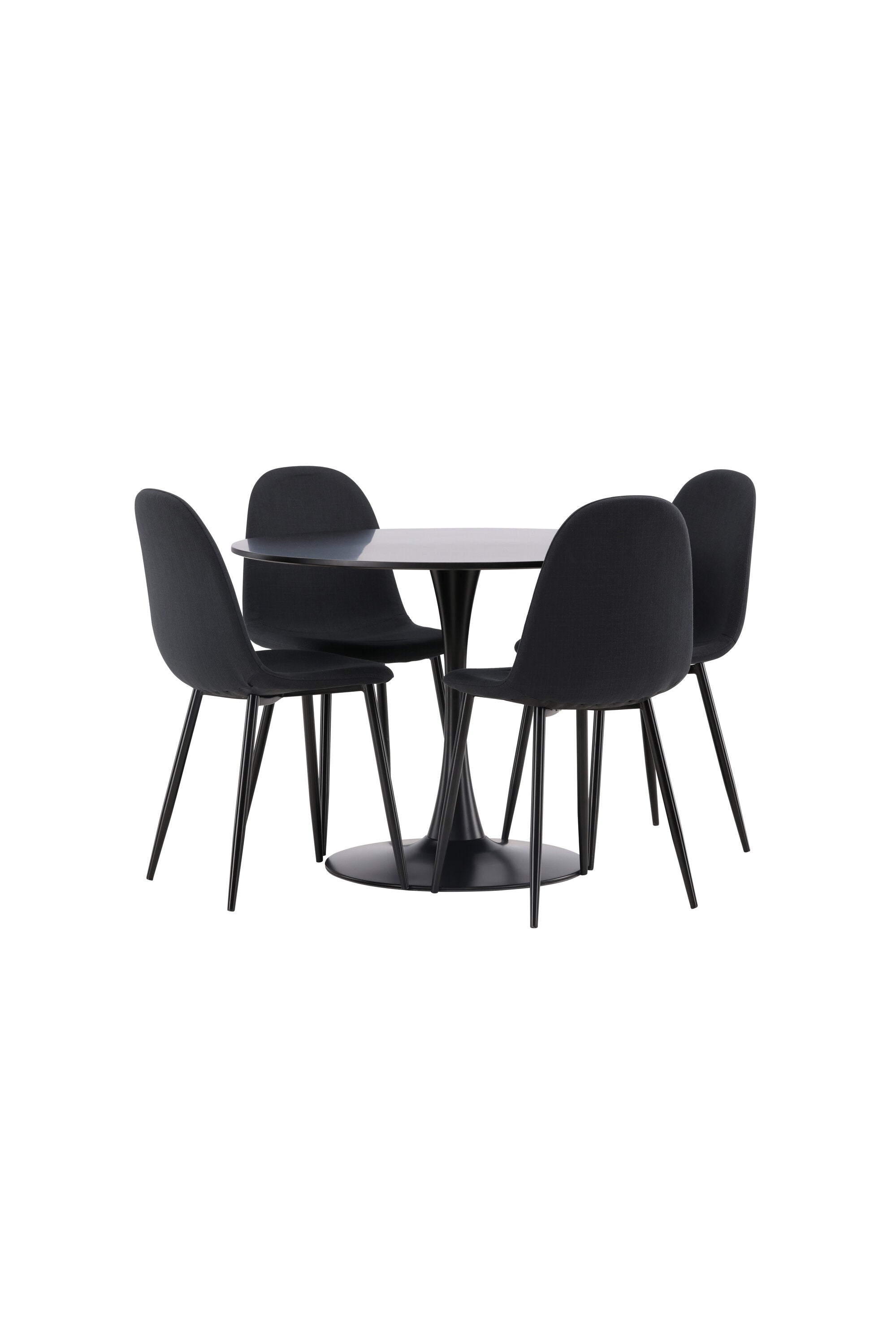 Matgrupp Glade med 4st matstolar Polar-GR Dining Set-Venture Home-peaceofhome.se