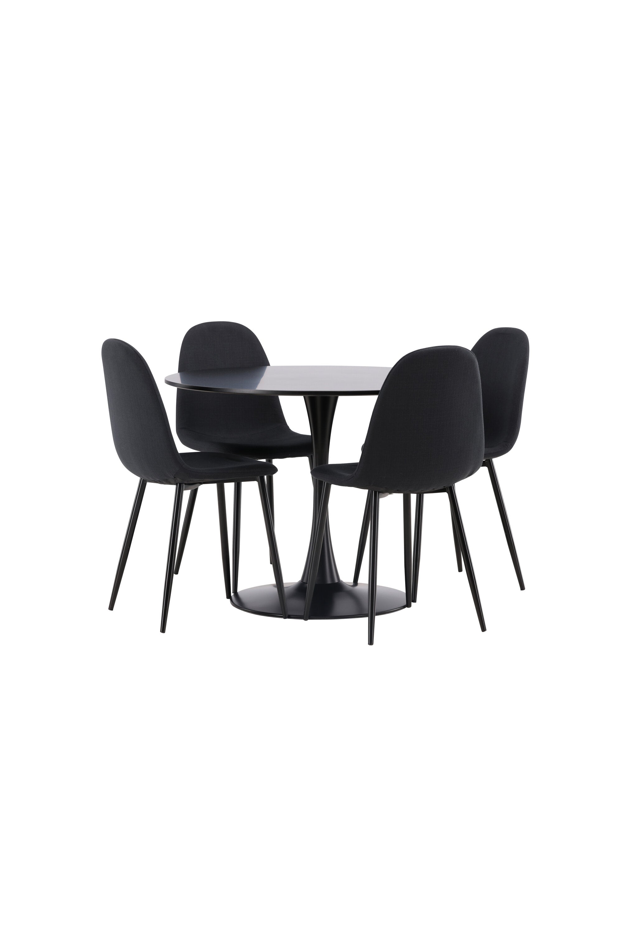 Matgrupp Glade med 4st matstolar Polar-GR Dining Set-Venture Home-peaceofhome.se