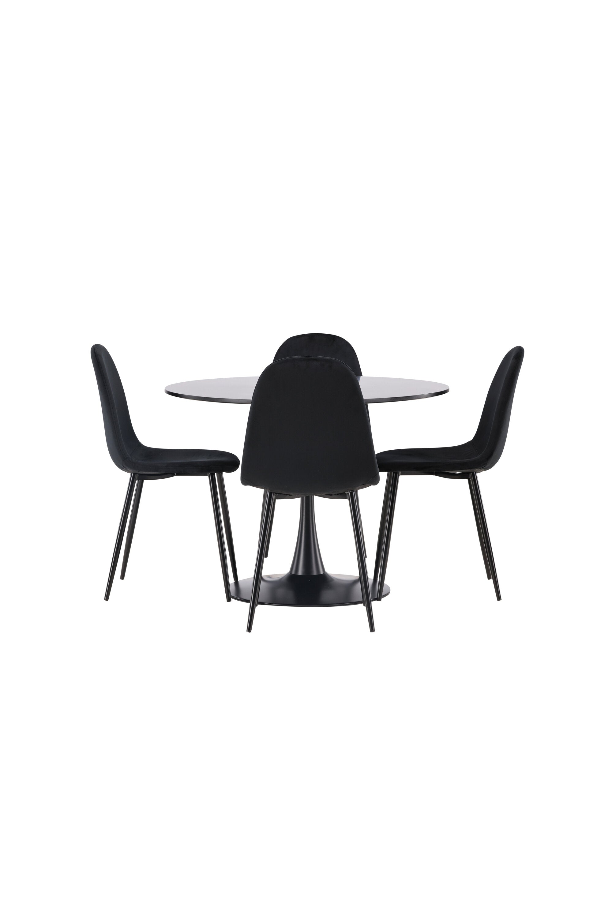 Matgrupp Glade med 4st matstolar Polar-GR Dining Set-Venture Home-peaceofhome.se