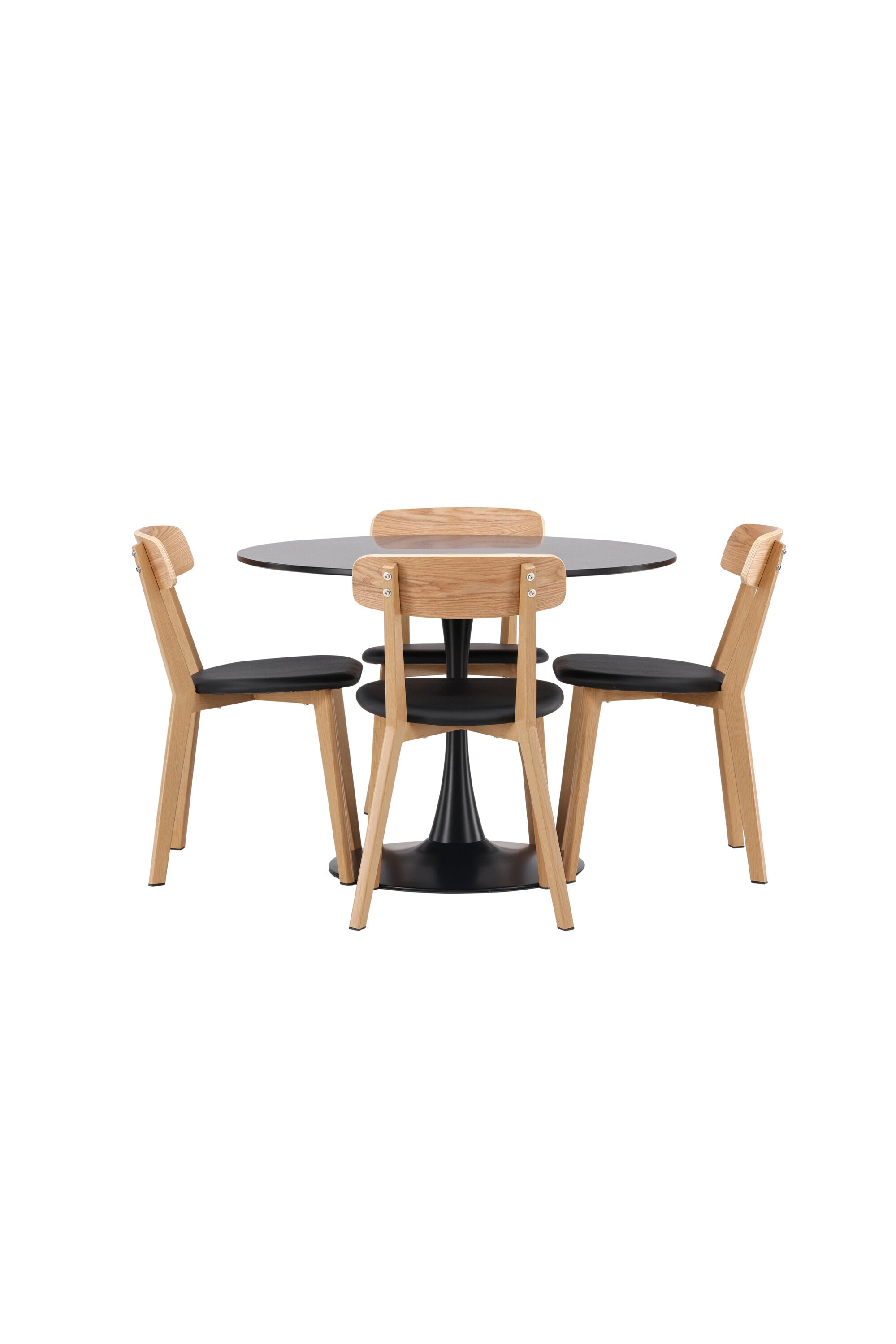 Matgrupp Glade med 4st matstolar Sanjos-GR Dining Set-Venture Home-peaceofhome.se