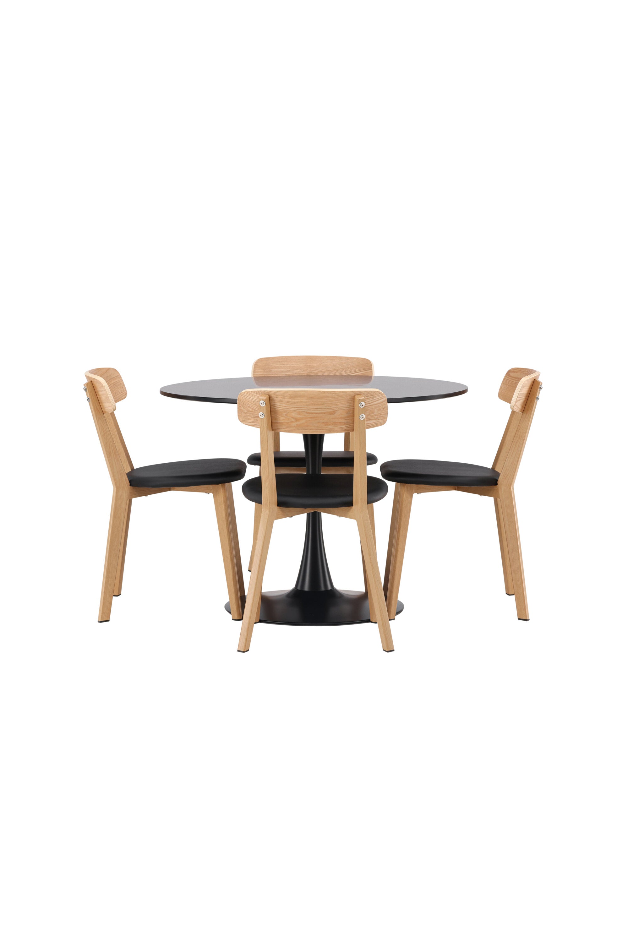 Matgrupp Glade med 4st matstolar Sanjos-GR Dining Set-Venture Home-peaceofhome.se