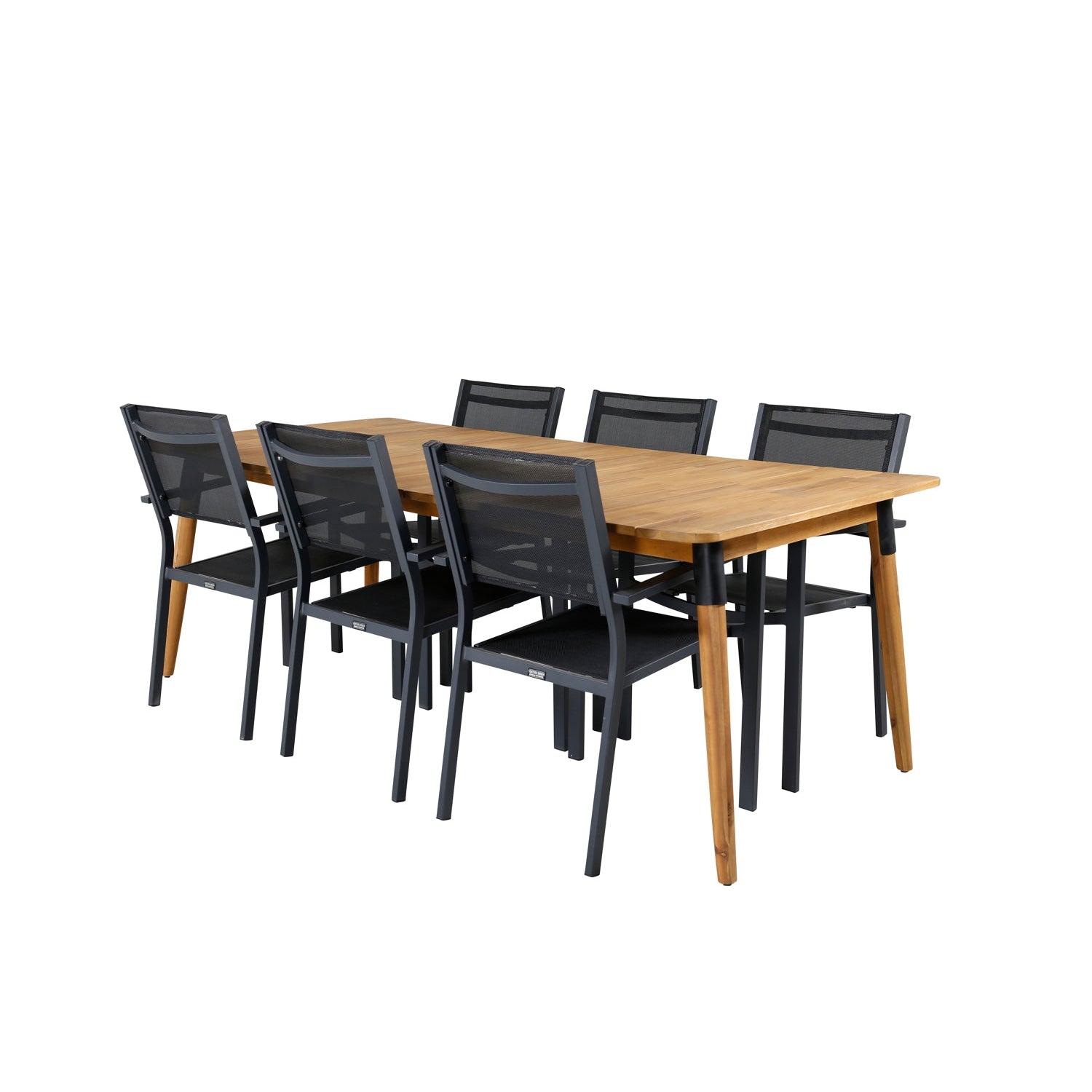Matgrupp Julian med stolarna Copacabana-Table Set-Venture Home-peaceofhome.se