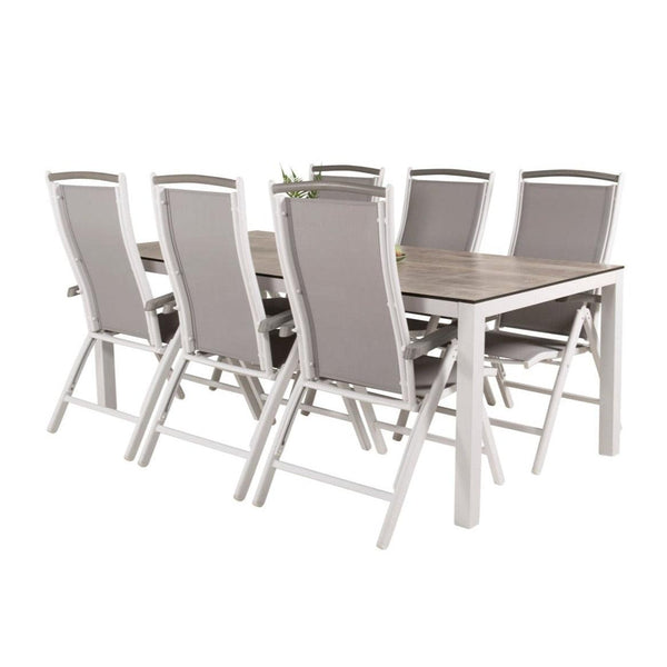 Matgrupp Llama med stolarna Albany-Table Set-Venture Home-peaceofhome.se