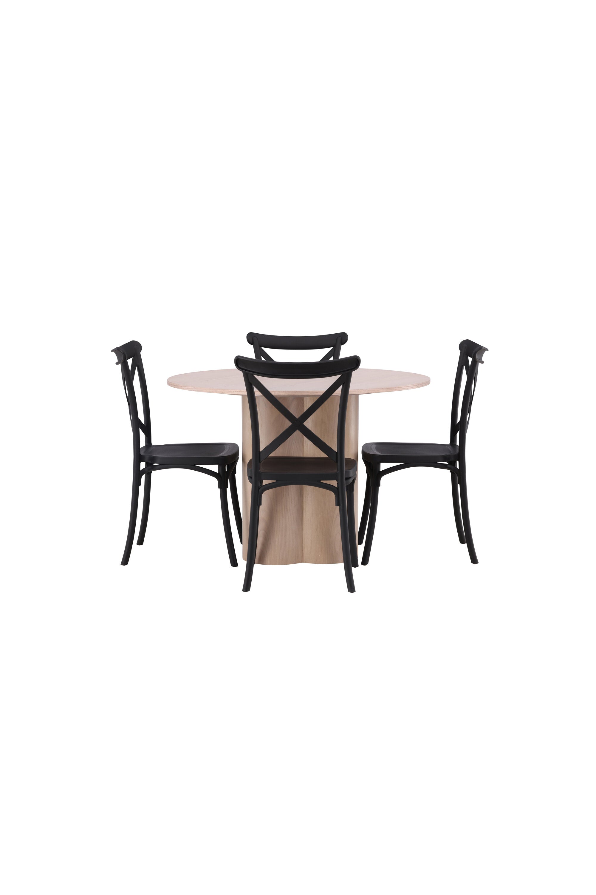 Matgrupp Olivia med 4st matstolar Crosett-GR Dining Set-Venture Home-peaceofhome.se