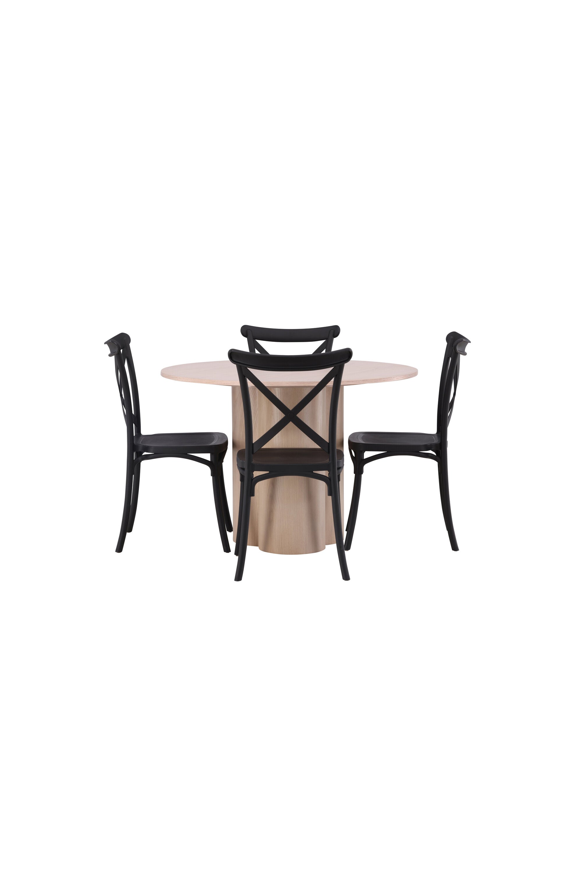 Matgrupp Olivia med 4st matstolar Crosett-GR Dining Set-Venture Home-peaceofhome.se