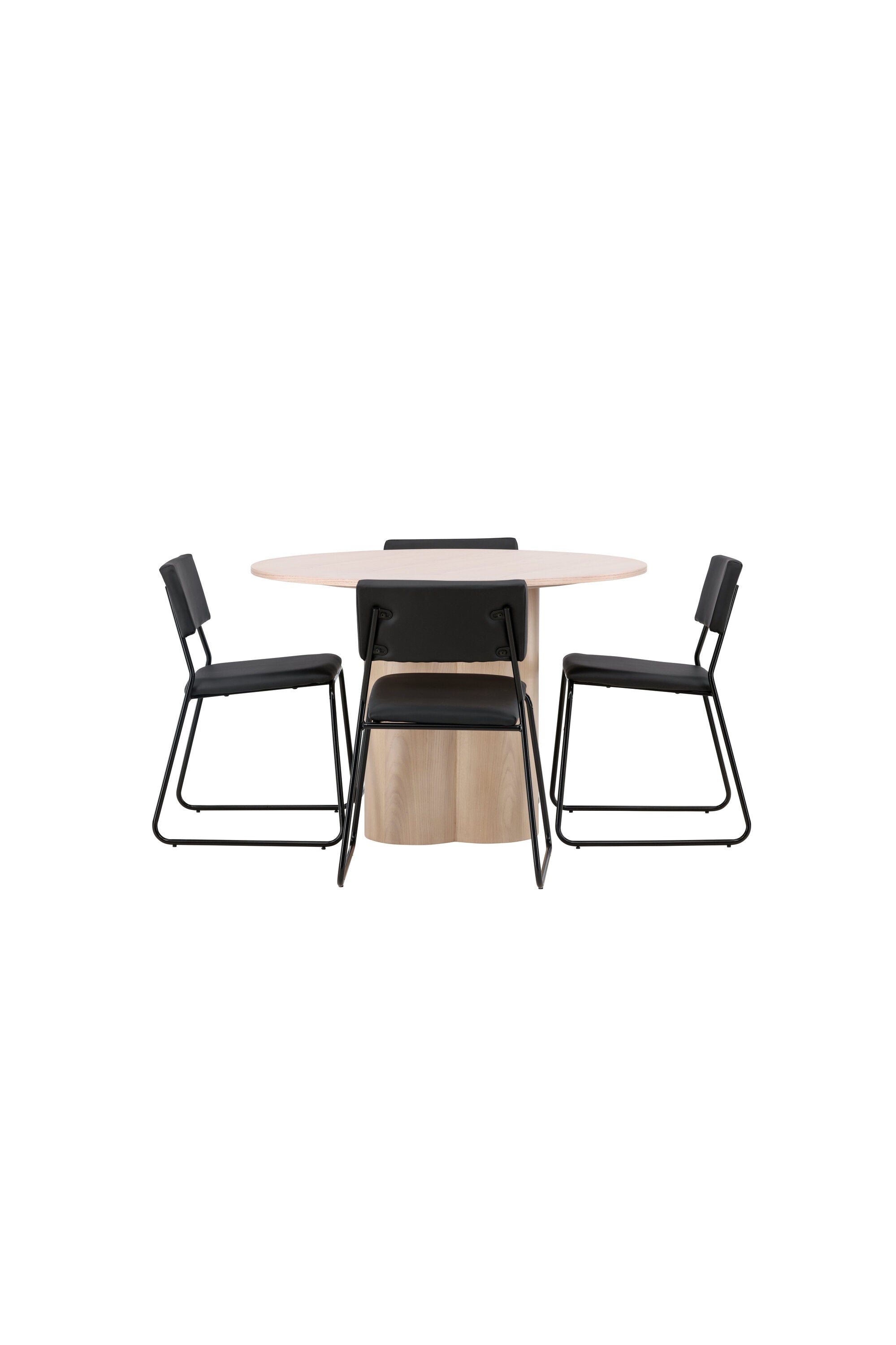 Matgrupp Olivia med 4st matstolar Kenth-GR Dining Set-Venture Home-peaceofhome.se