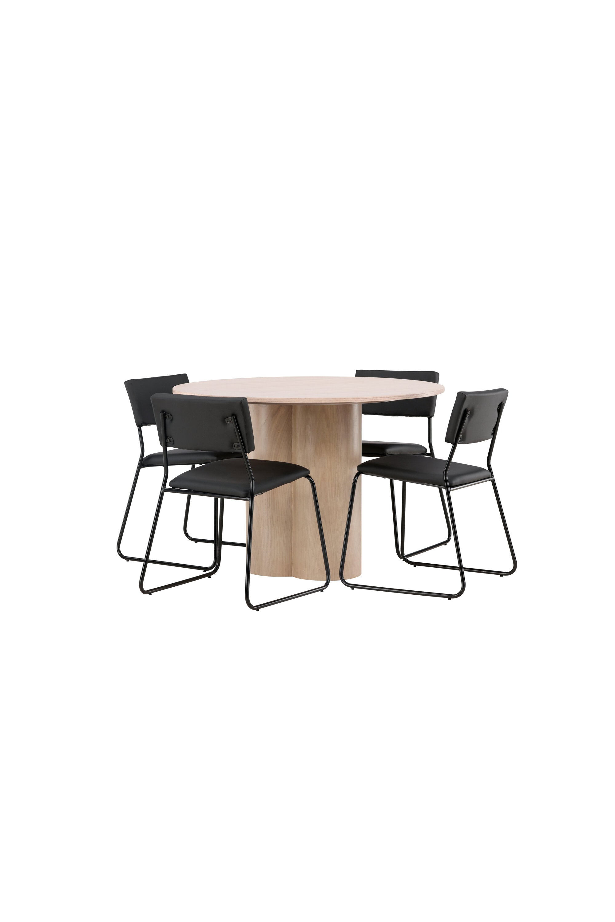 Matgrupp Olivia med 4st matstolar Kenth-GR Dining Set-Venture Home-peaceofhome.se