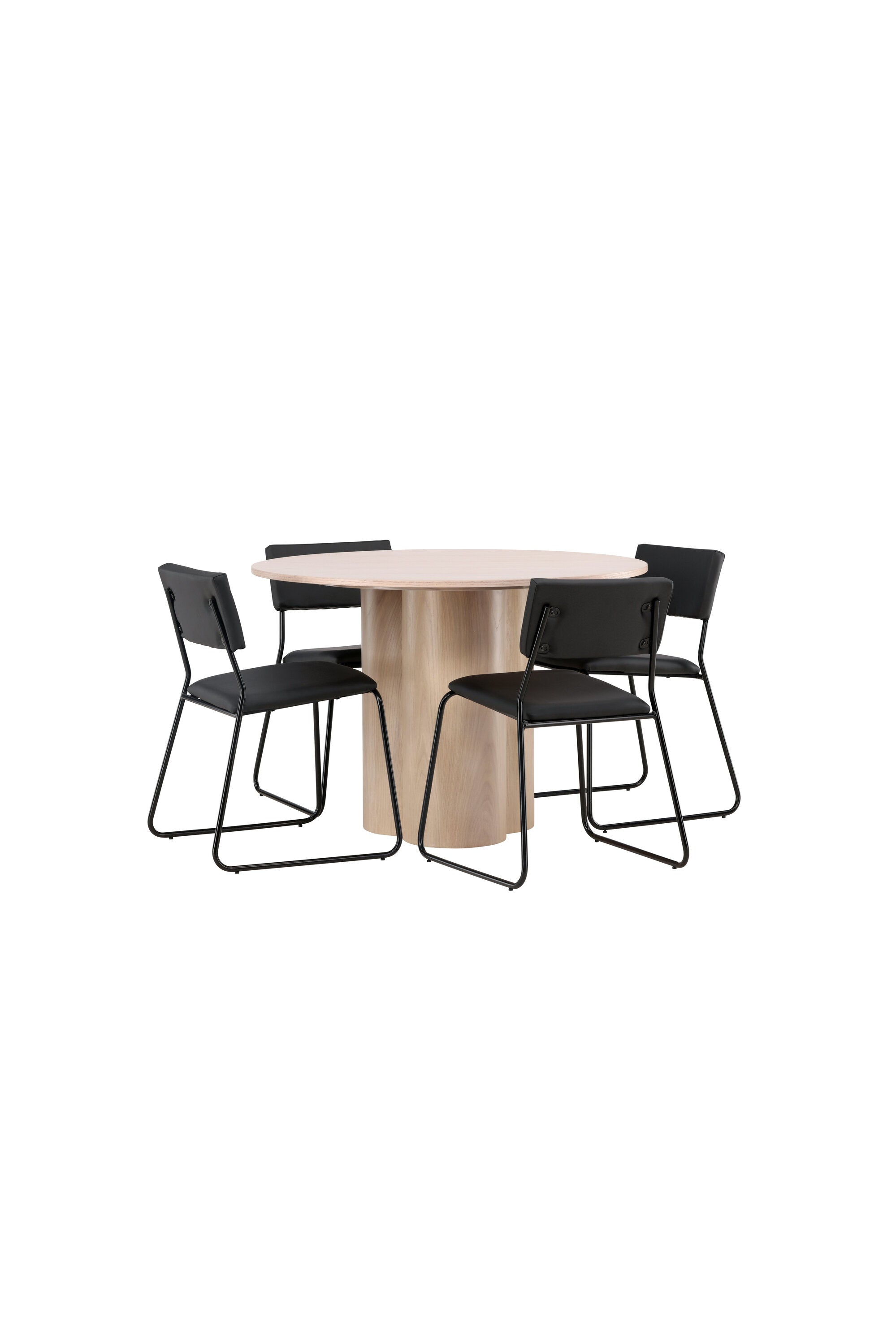 Matgrupp Olivia med 4st matstolar Kenth-GR Dining Set-Venture Home-peaceofhome.se