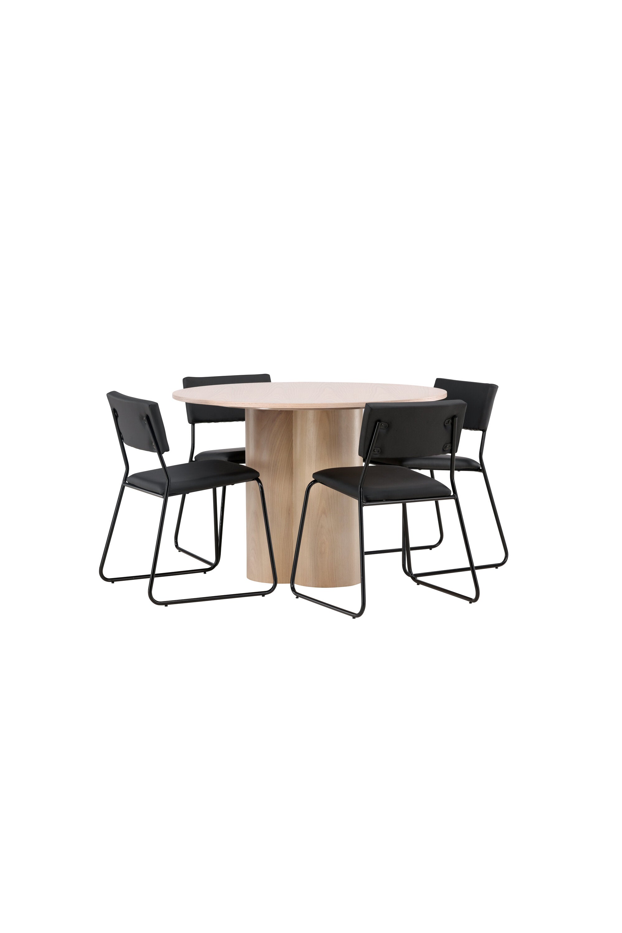 Matgrupp Olivia med 4st matstolar Kenth-GR Dining Set-Venture Home-peaceofhome.se