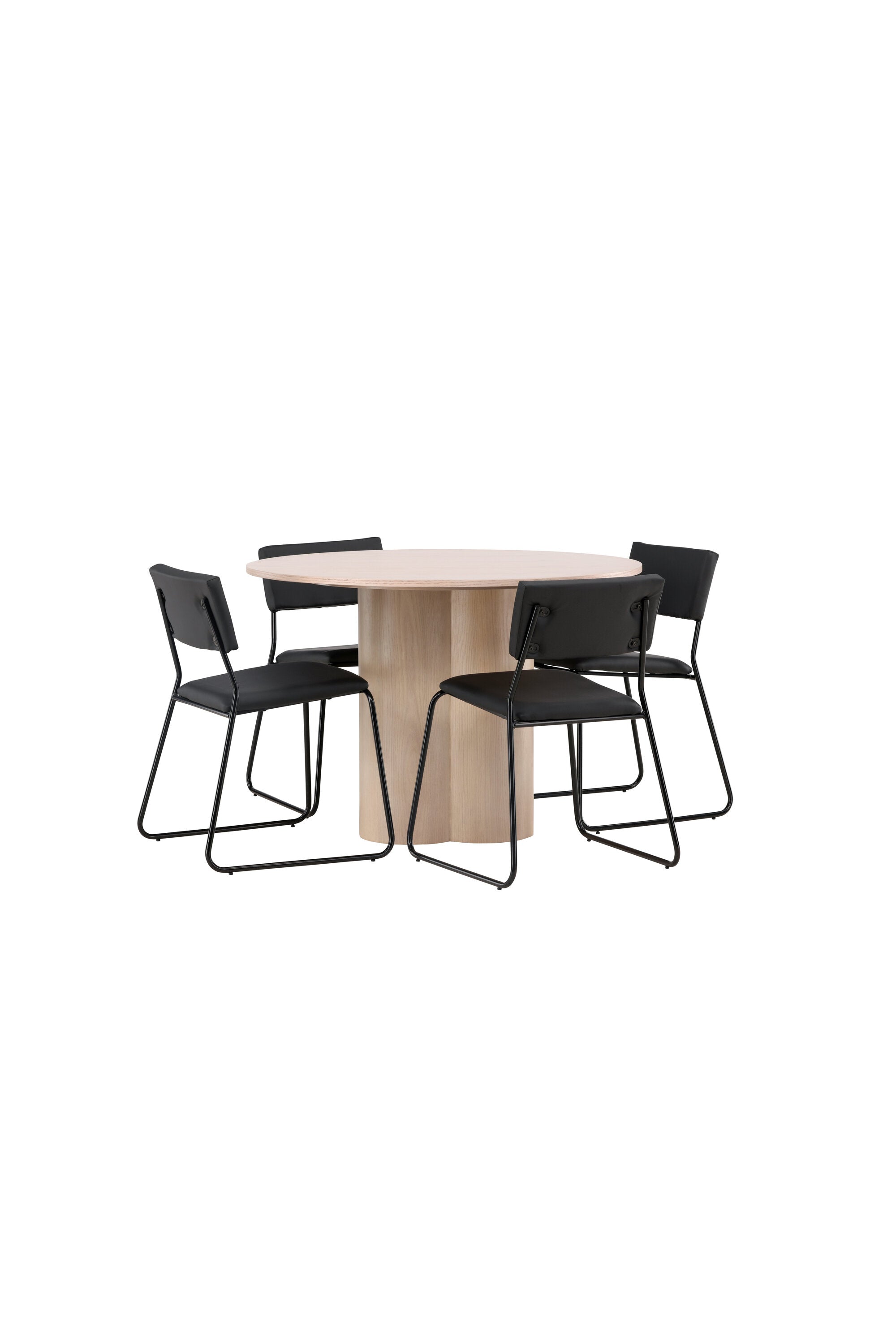 Matgrupp Olivia med 4st matstolar Kenth-GR Dining Set-Venture Home-peaceofhome.se