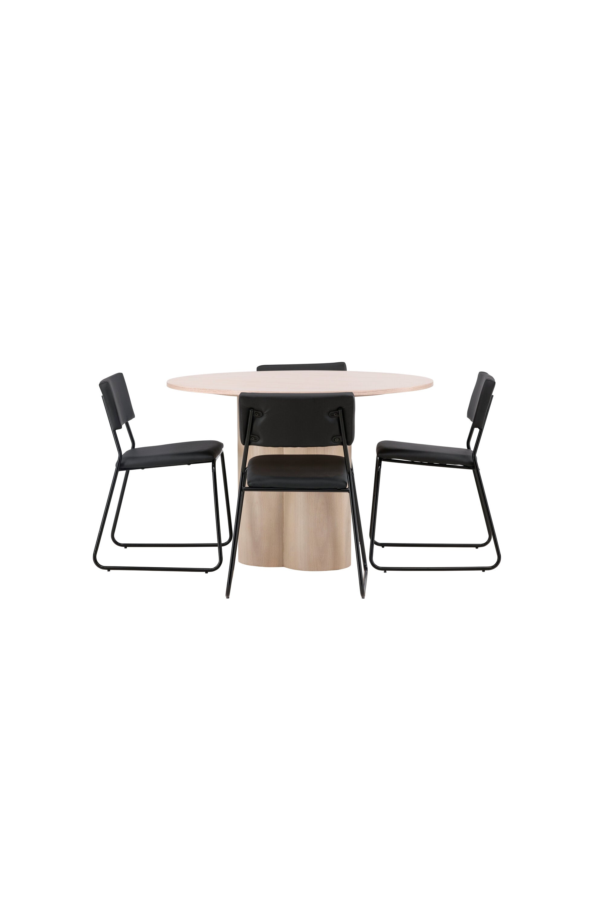 Matgrupp Olivia med 4st matstolar Kenth-GR Dining Set-Venture Home-peaceofhome.se