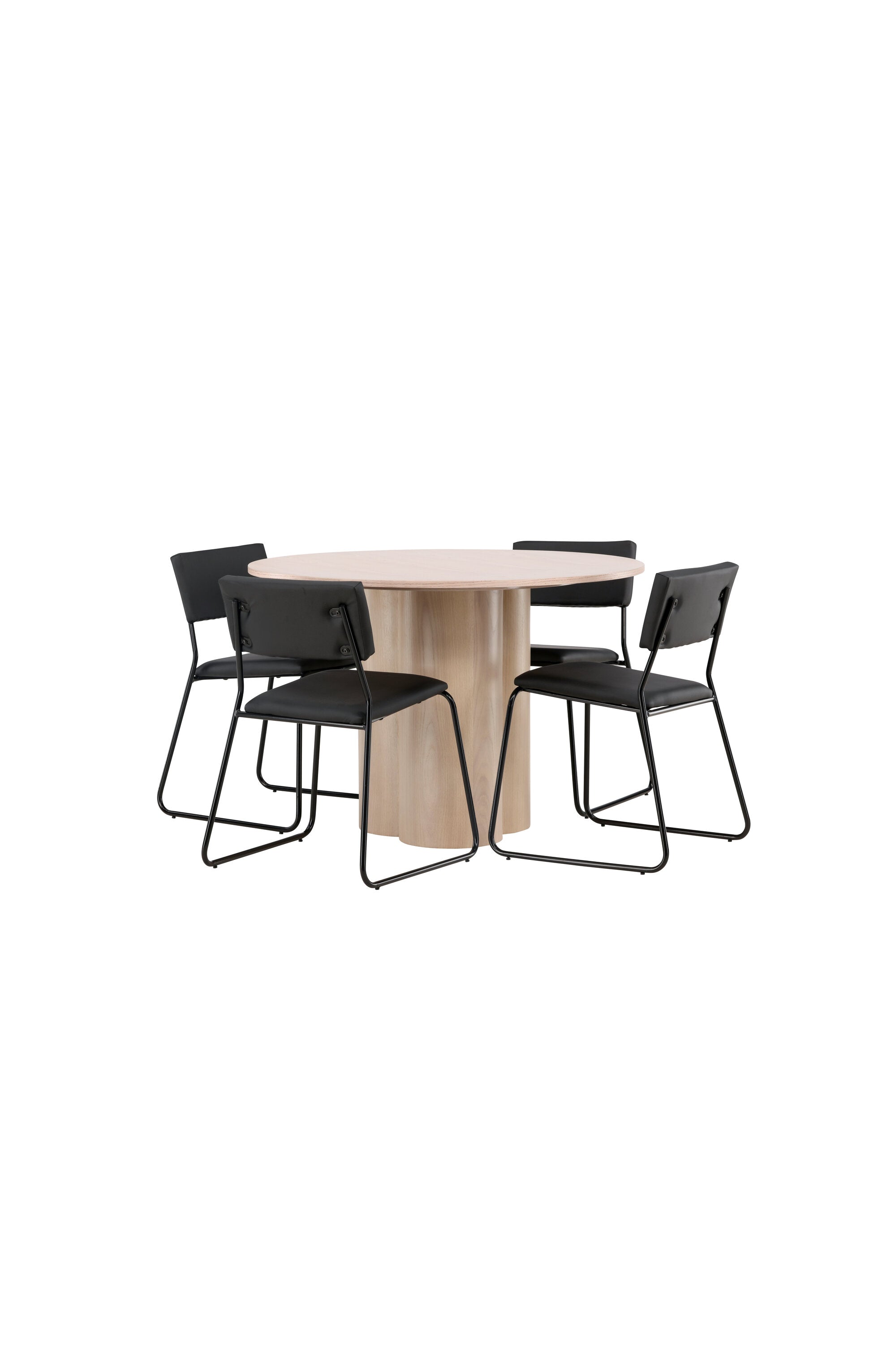 Matgrupp Olivia med 4st matstolar Kenth-GR Dining Set-Venture Home-peaceofhome.se