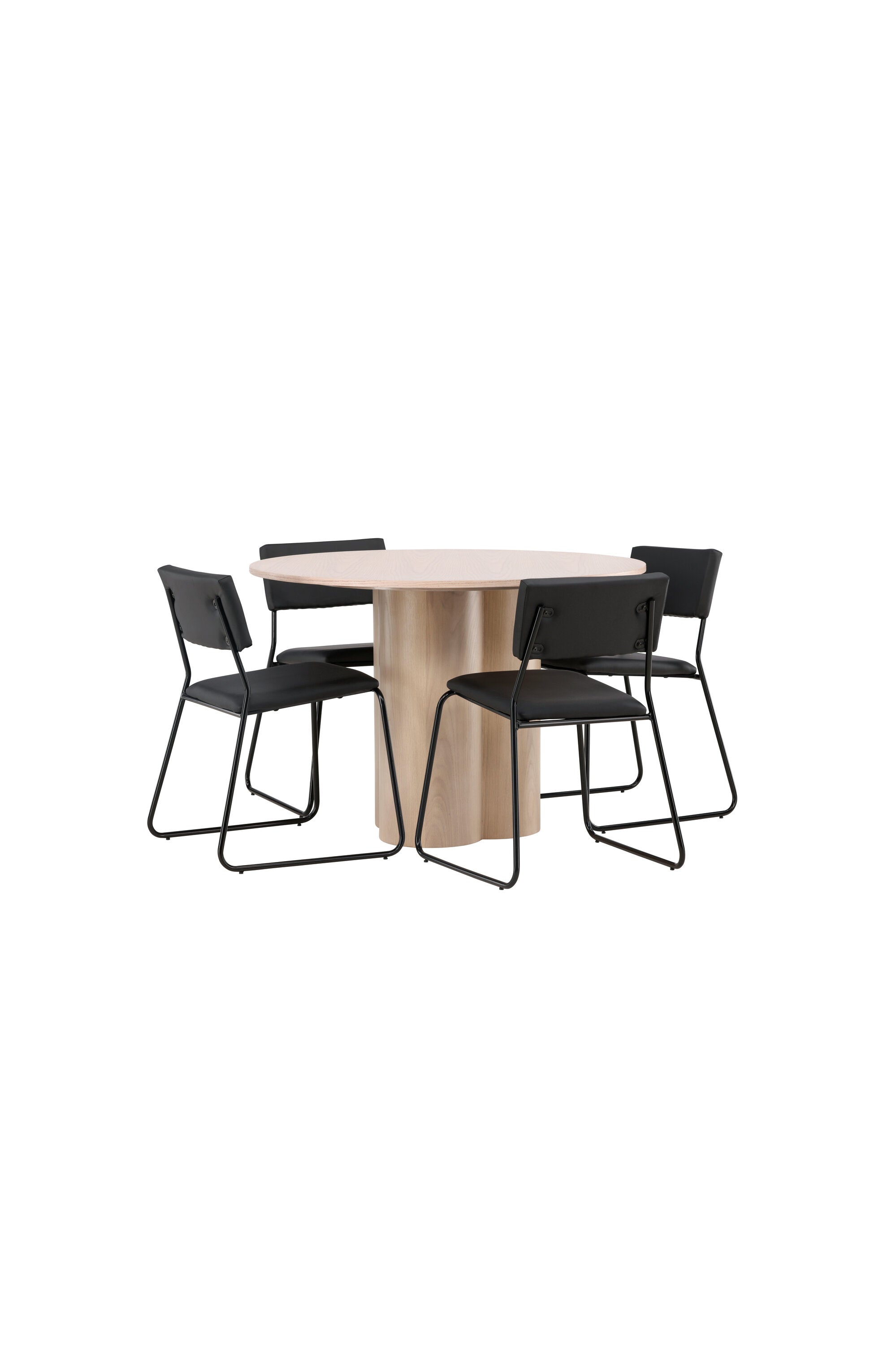 Matgrupp Olivia med 4st matstolar Kenth-GR Dining Set-Venture Home-peaceofhome.se