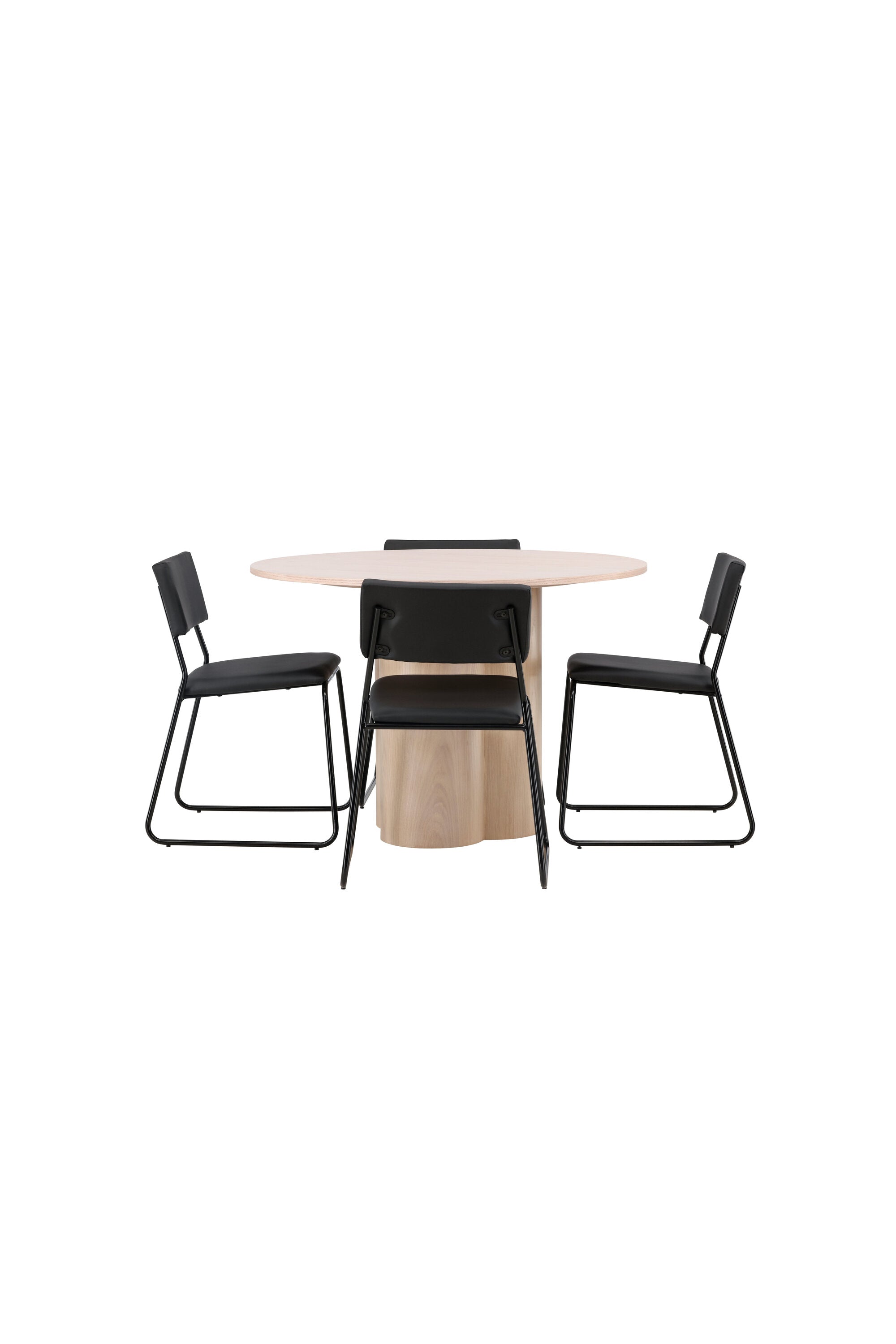 Matgrupp Olivia med 4st matstolar Kenth-GR Dining Set-Venture Home-peaceofhome.se