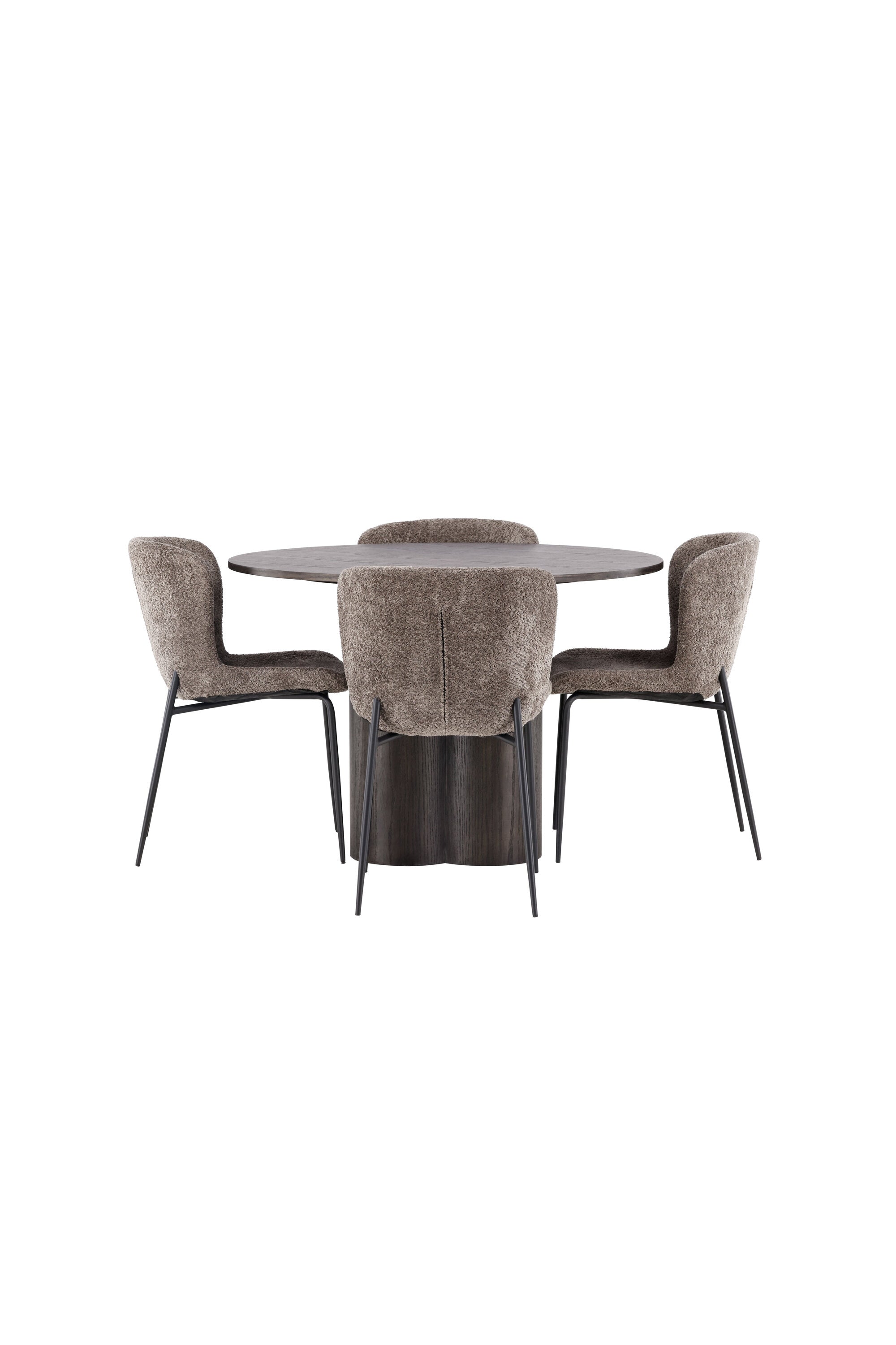 Matgrupp Olivia med 4st matstolar Modesto-GR Dining Set-Venture Home-peaceofhome.se