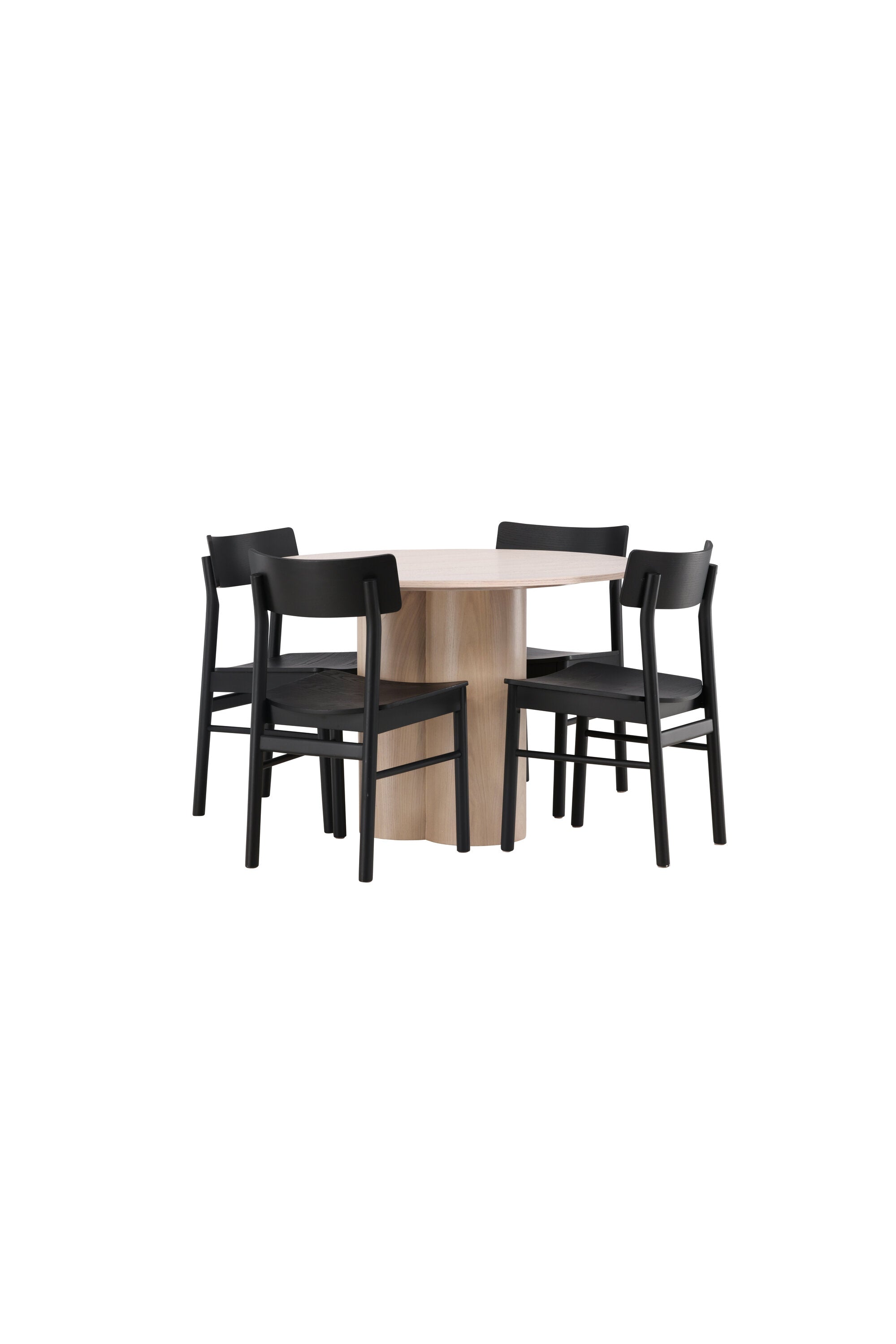 Matgrupp Olivia med 4st matstolar Montros-GR Dining Set-Venture Home-peaceofhome.se