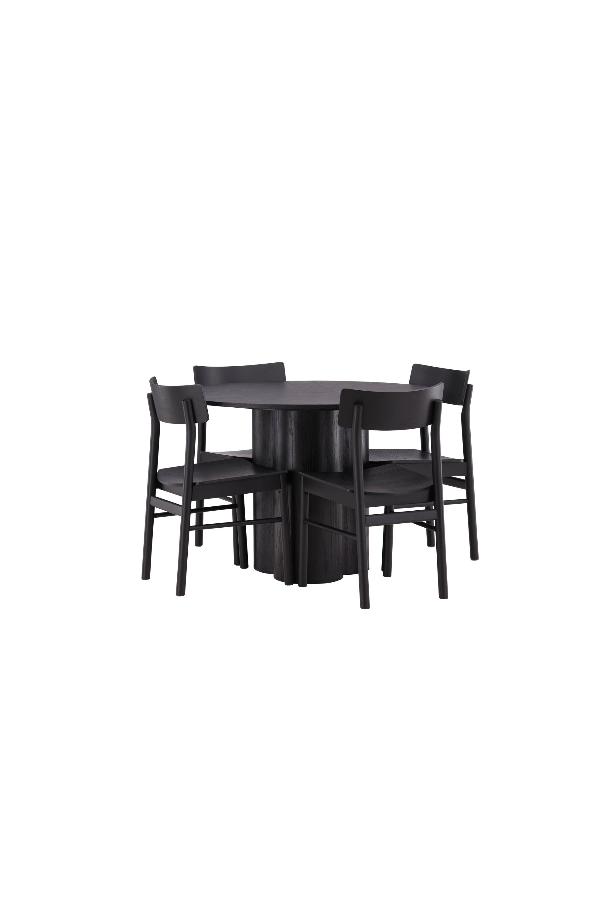 Matgrupp Olivia med 4st matstolar Montros-GR Dining Set-Venture Home-peaceofhome.se