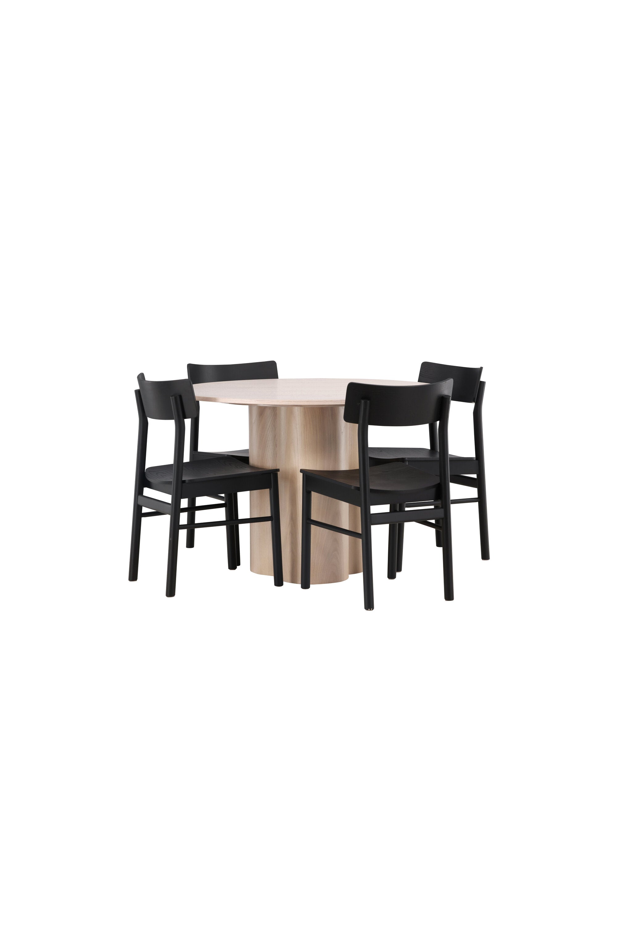 Matgrupp Olivia med 4st matstolar Montros-GR Dining Set-Venture Home-peaceofhome.se