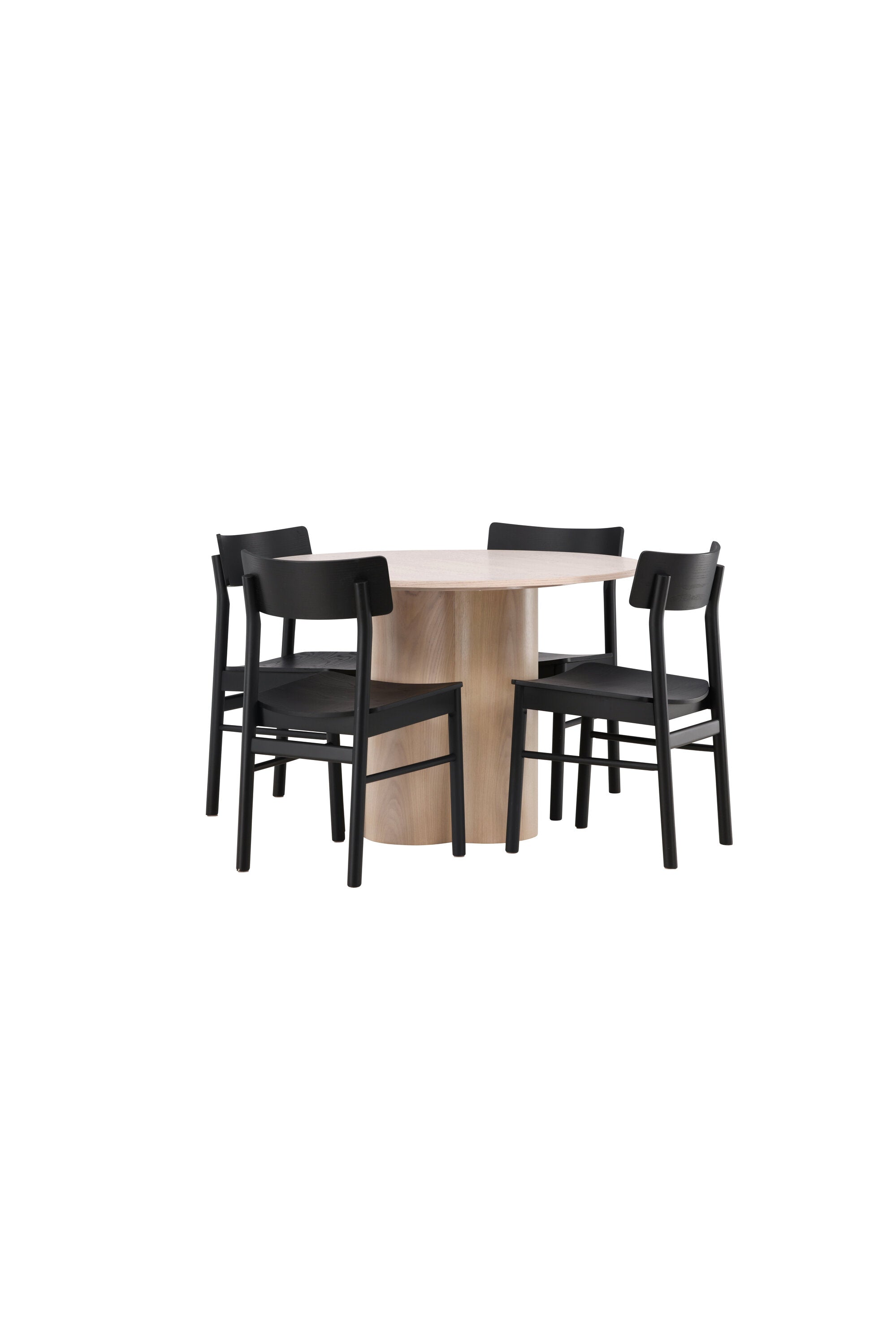 Matgrupp Olivia med 4st matstolar Montros-GR Dining Set-Venture Home-peaceofhome.se