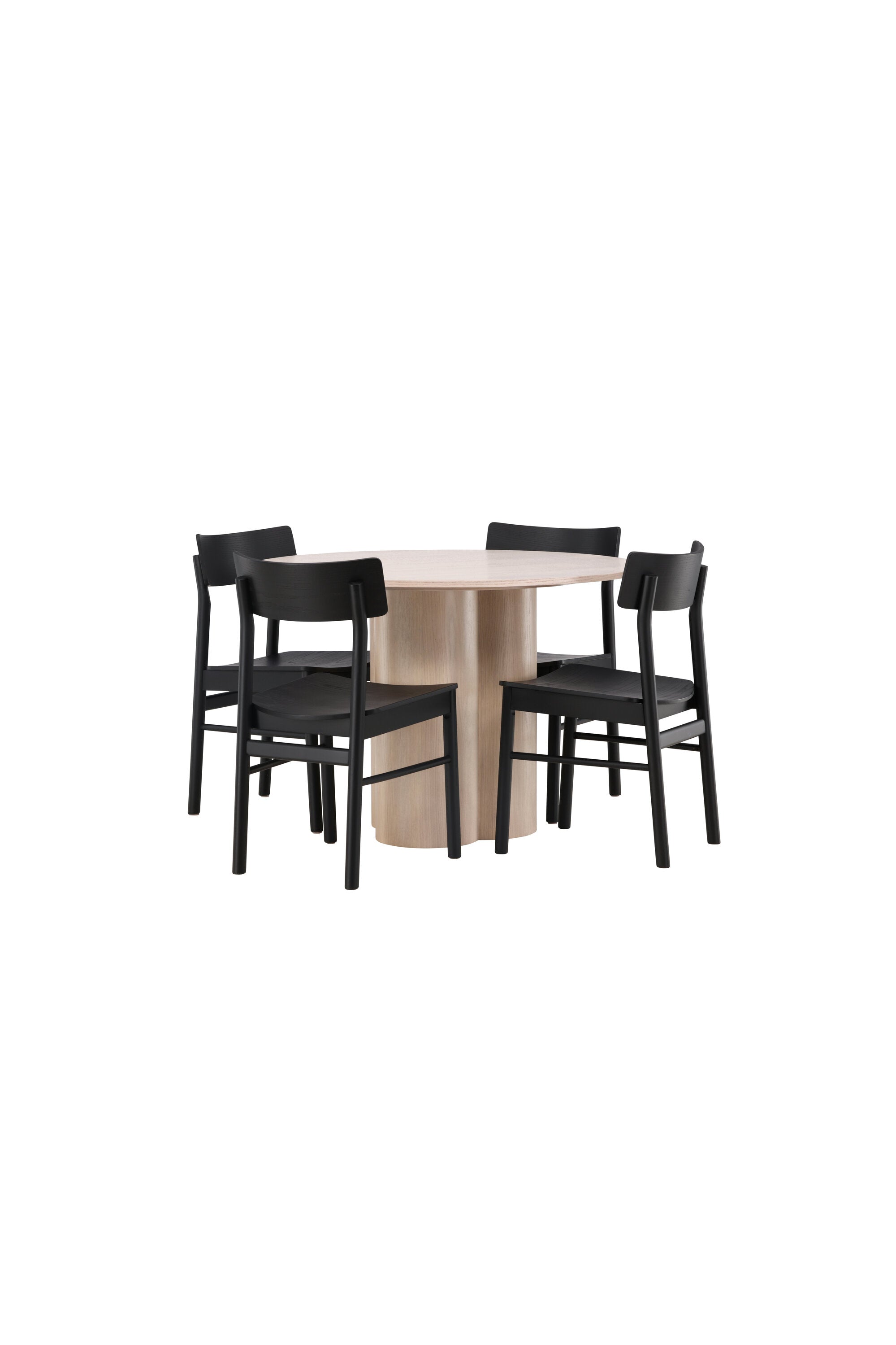 Matgrupp Olivia med 4st matstolar Montros-GR Dining Set-Venture Home-peaceofhome.se