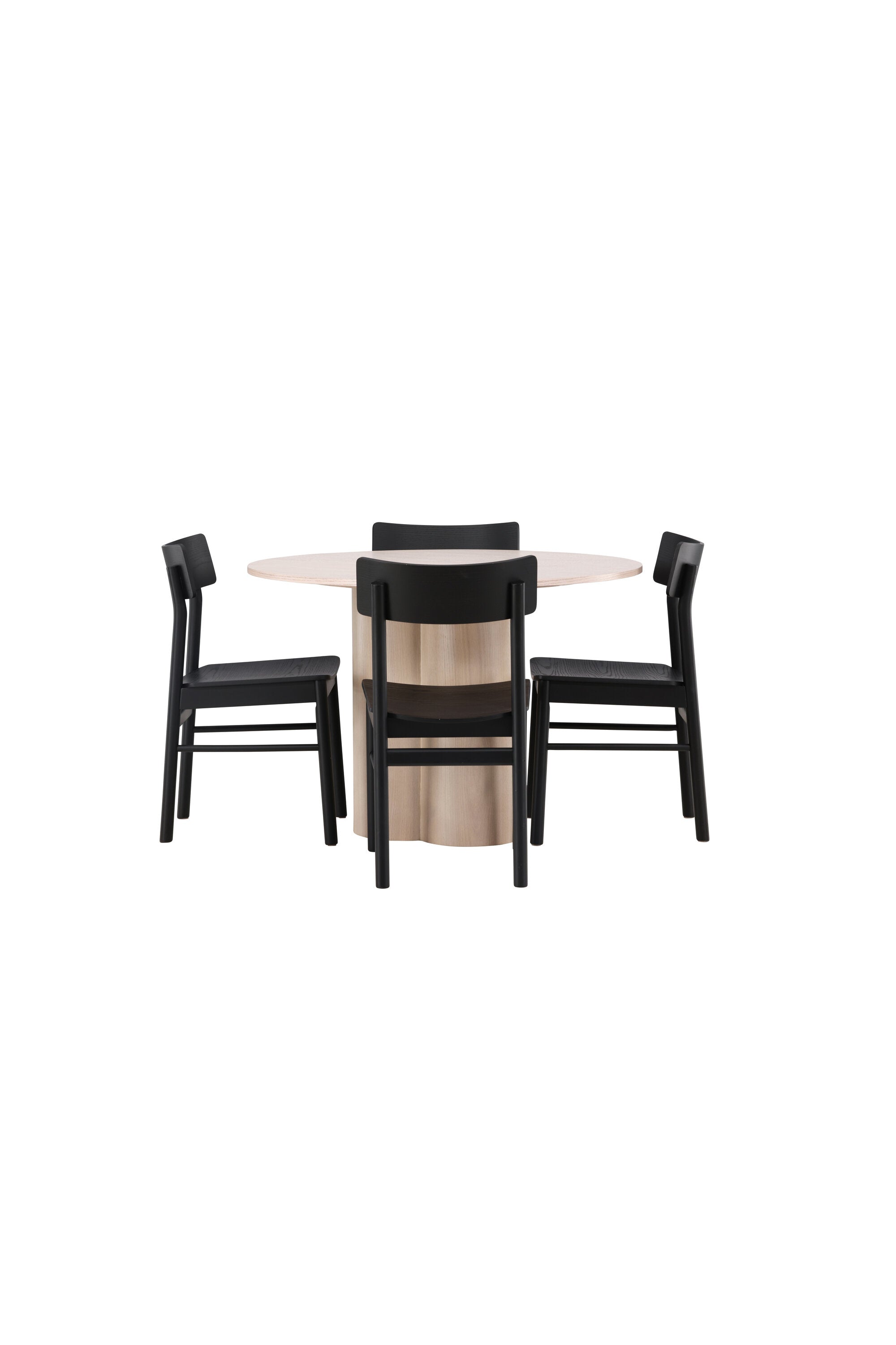 Matgrupp Olivia med 4st matstolar Montros-GR Dining Set-Venture Home-peaceofhome.se