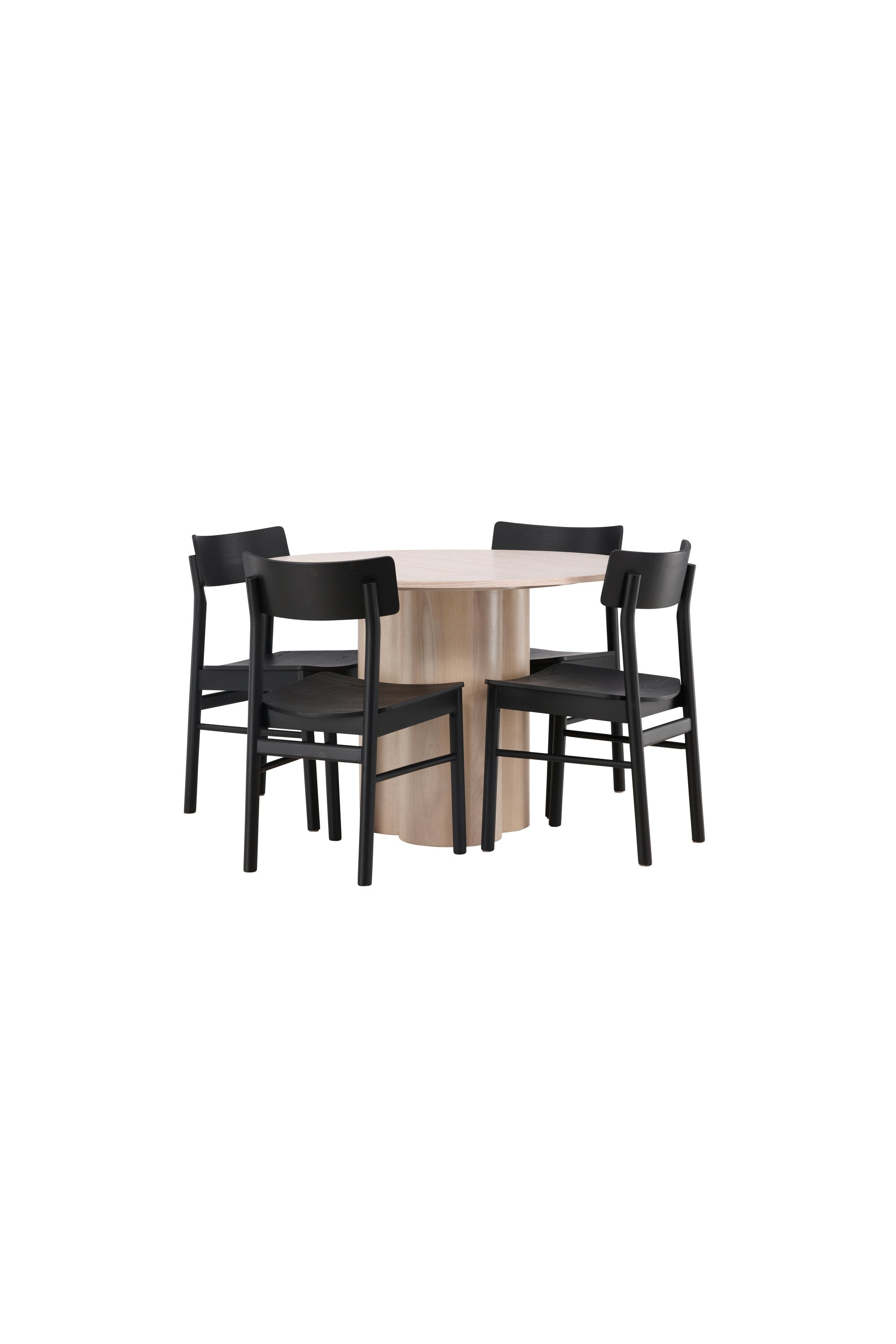 Matgrupp Olivia med 4st matstolar Montros-GR Dining Set-Venture Home-peaceofhome.se