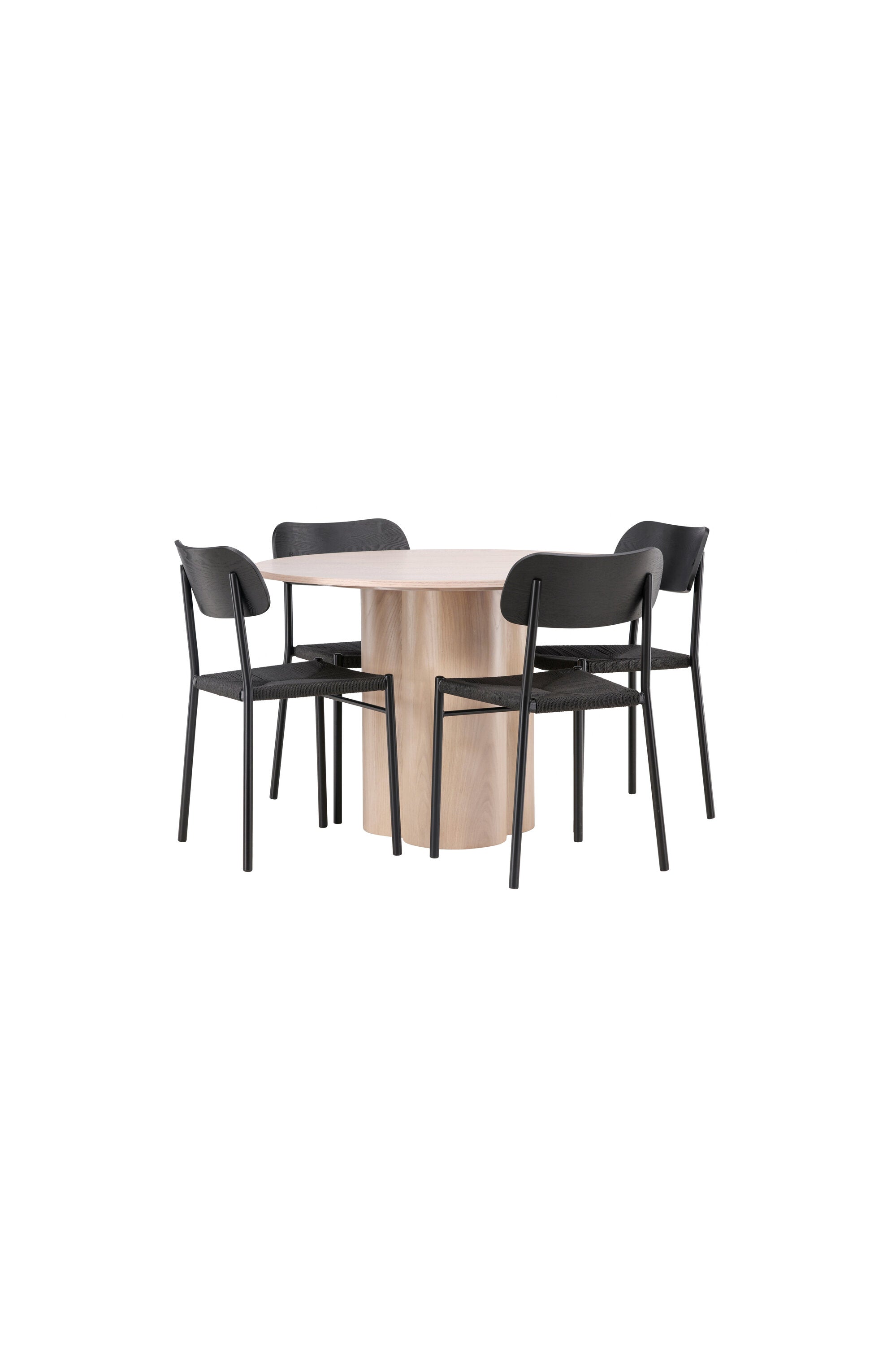 Matgrupp Olivia med 4st matstolar Polly-GR Dining Set-Venture Home-peaceofhome.se