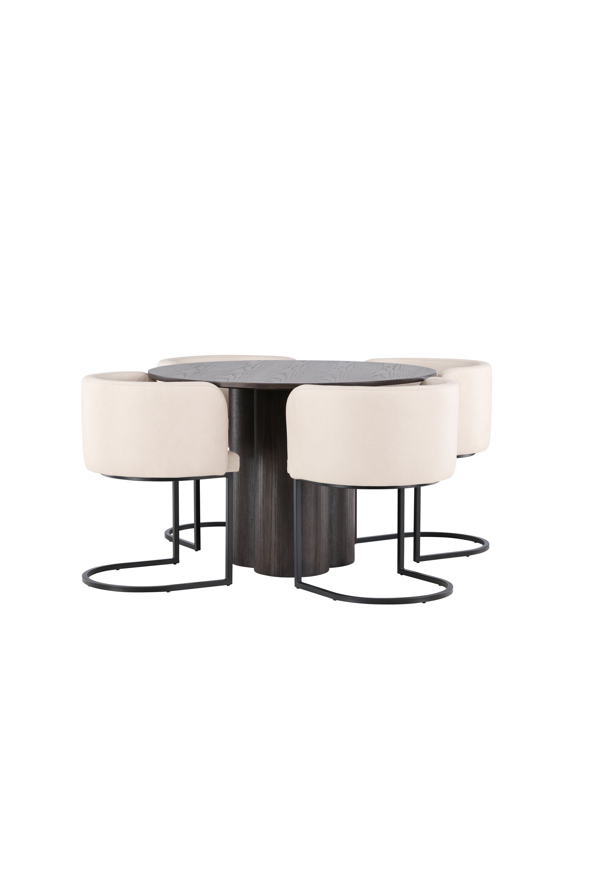 Matgrupp Olivia med 4st matstolar Simrishman-GR Dining Set-Venture Home-peaceofhome.se