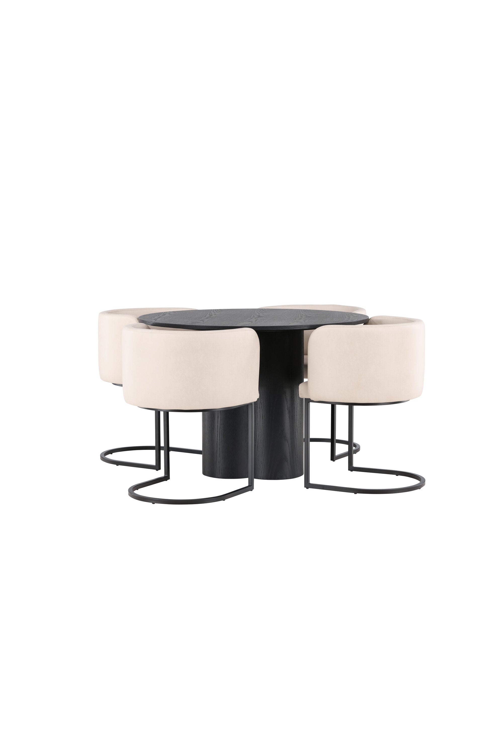 Matgrupp Olivia med 4st matstolar Simrishman-GR Dining Set-Venture Home-peaceofhome.se