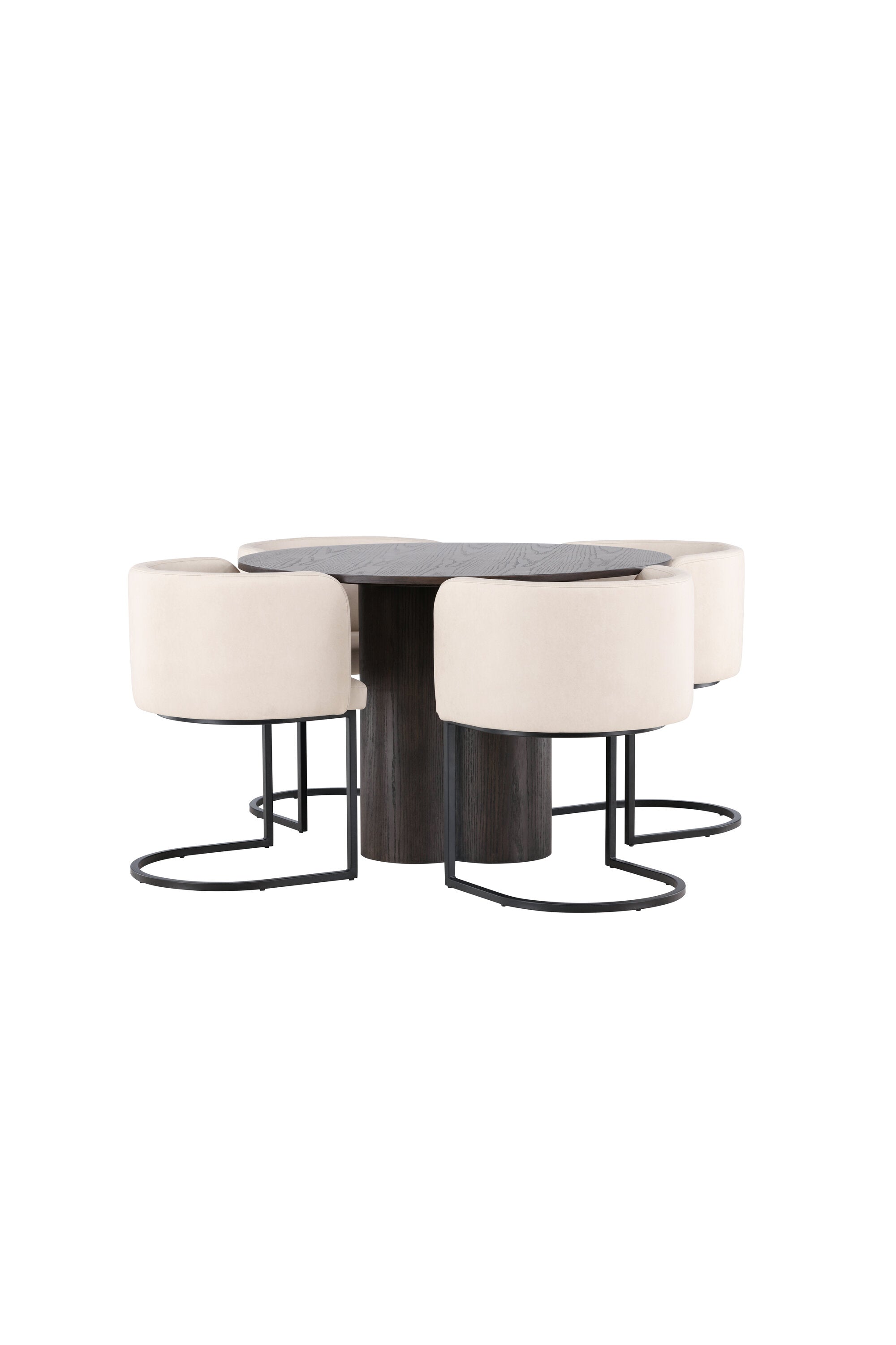 Matgrupp Olivia med 4st matstolar Simrishman-GR Dining Set-Venture Home-peaceofhome.se