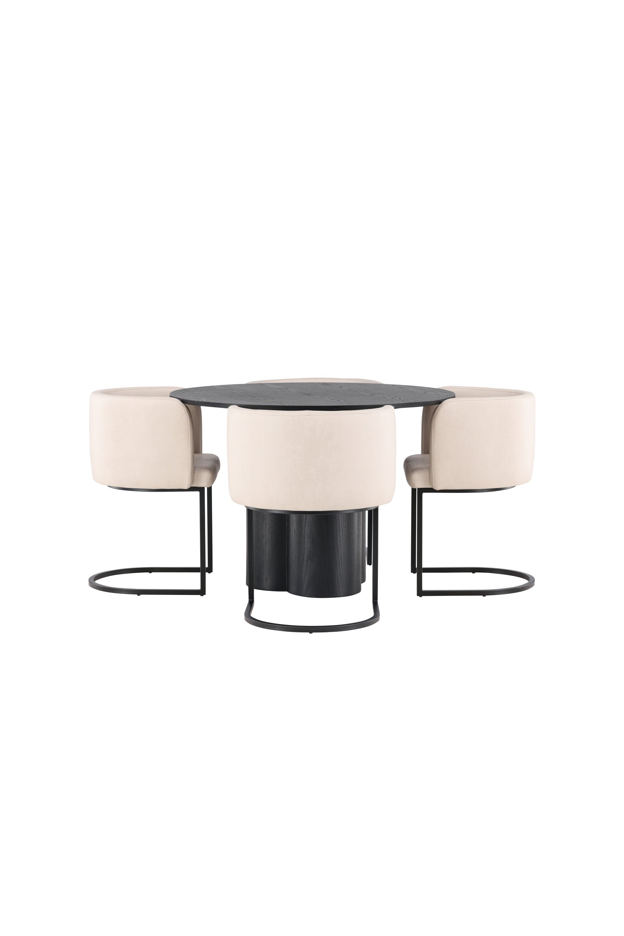 Matgrupp Olivia med 4st matstolar Simrishman-GR Dining Set-Venture Home-peaceofhome.se