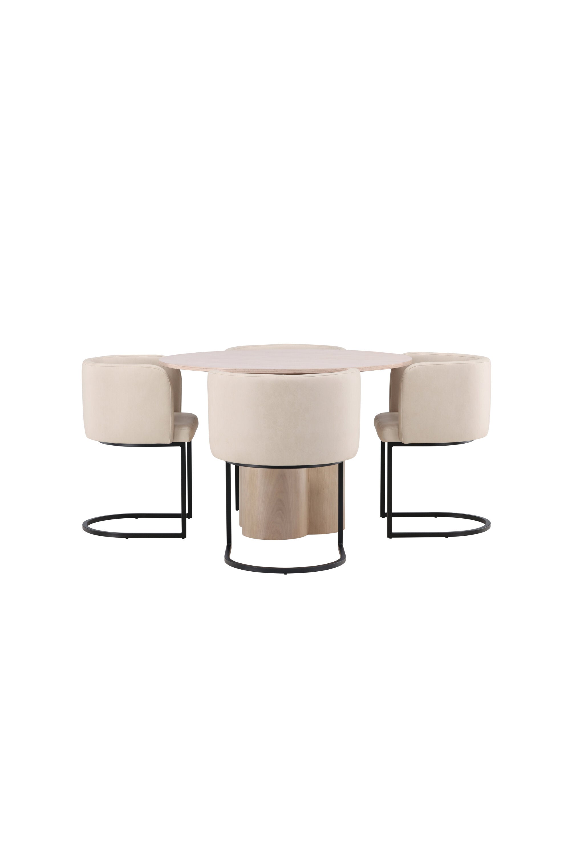 Matgrupp Olivia med 4st matstolar Simrishman-GR Dining Set-Venture Home-peaceofhome.se