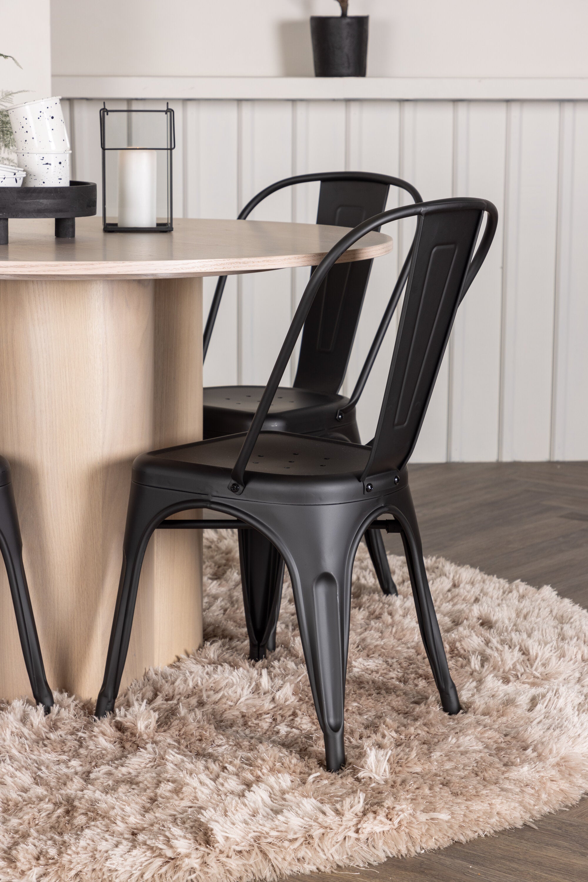 Matgrupp Olivia med 4st matstolar Tempe-GR Dining Set-Venture Home-peaceofhome.se